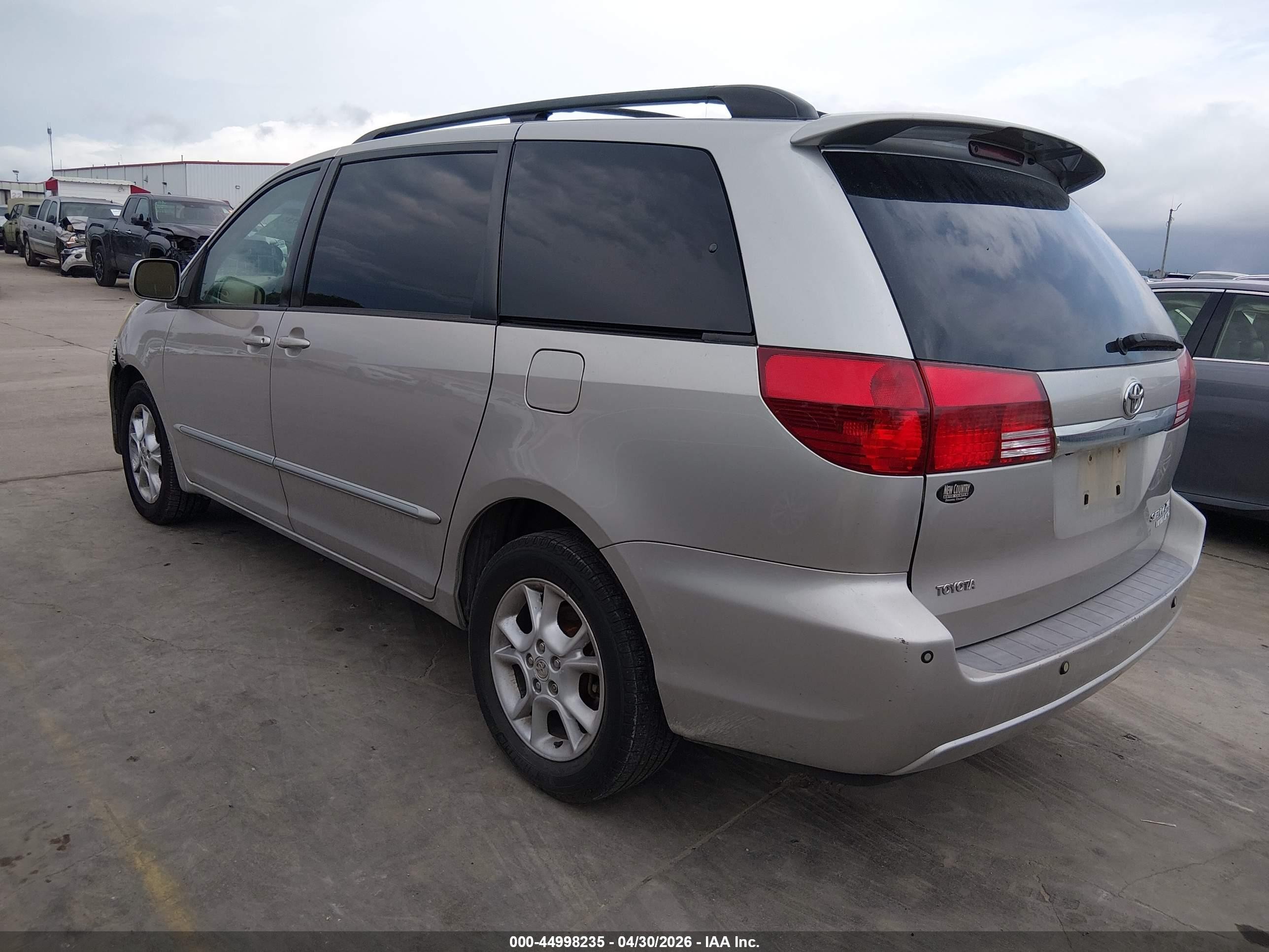 2005 Toyota Sienna Xle Limited Серый vin: 5TDBA22C45S030034