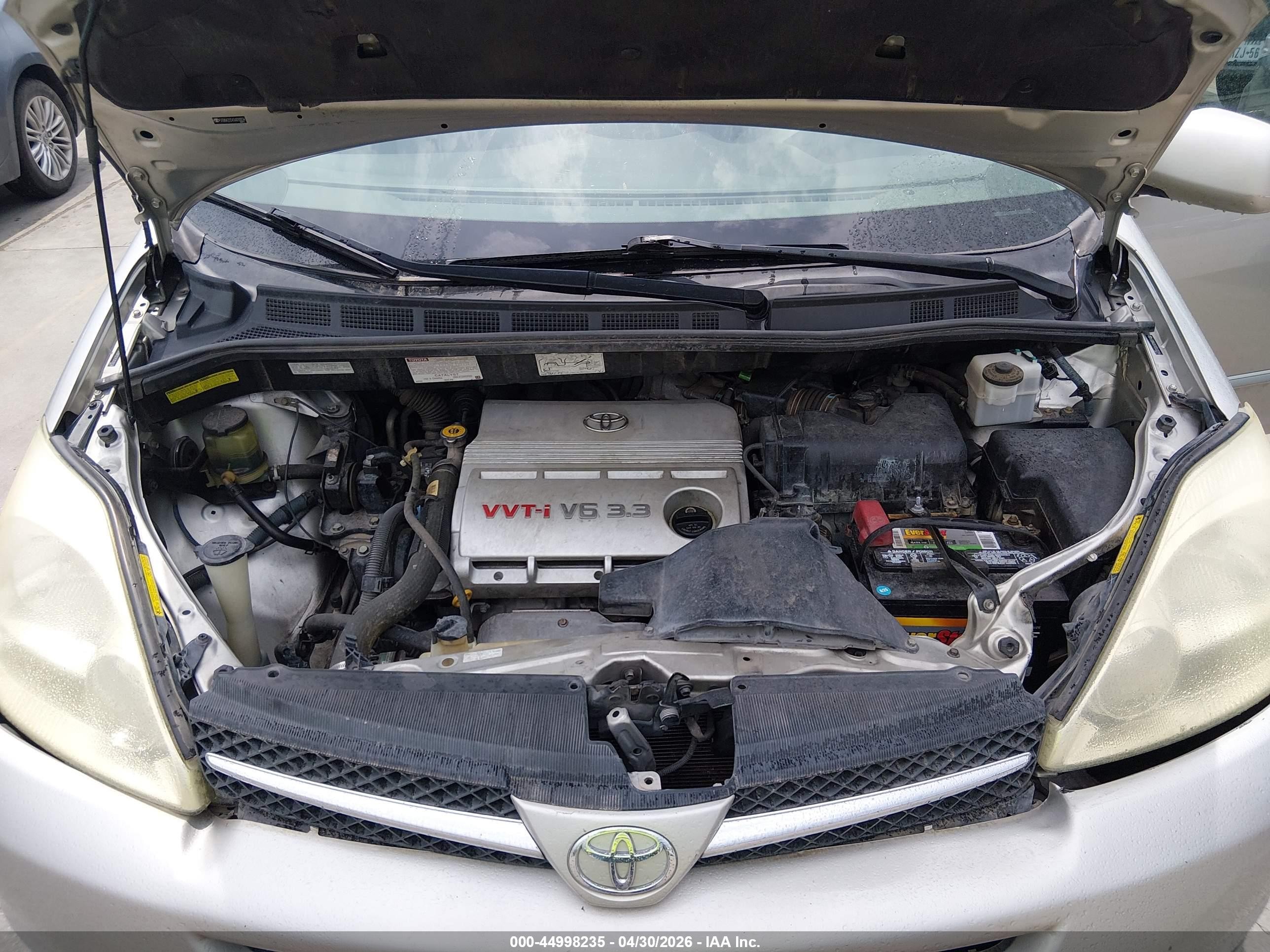 2005 Toyota Sienna Xle Limited Серый vin: 5TDBA22C45S030034