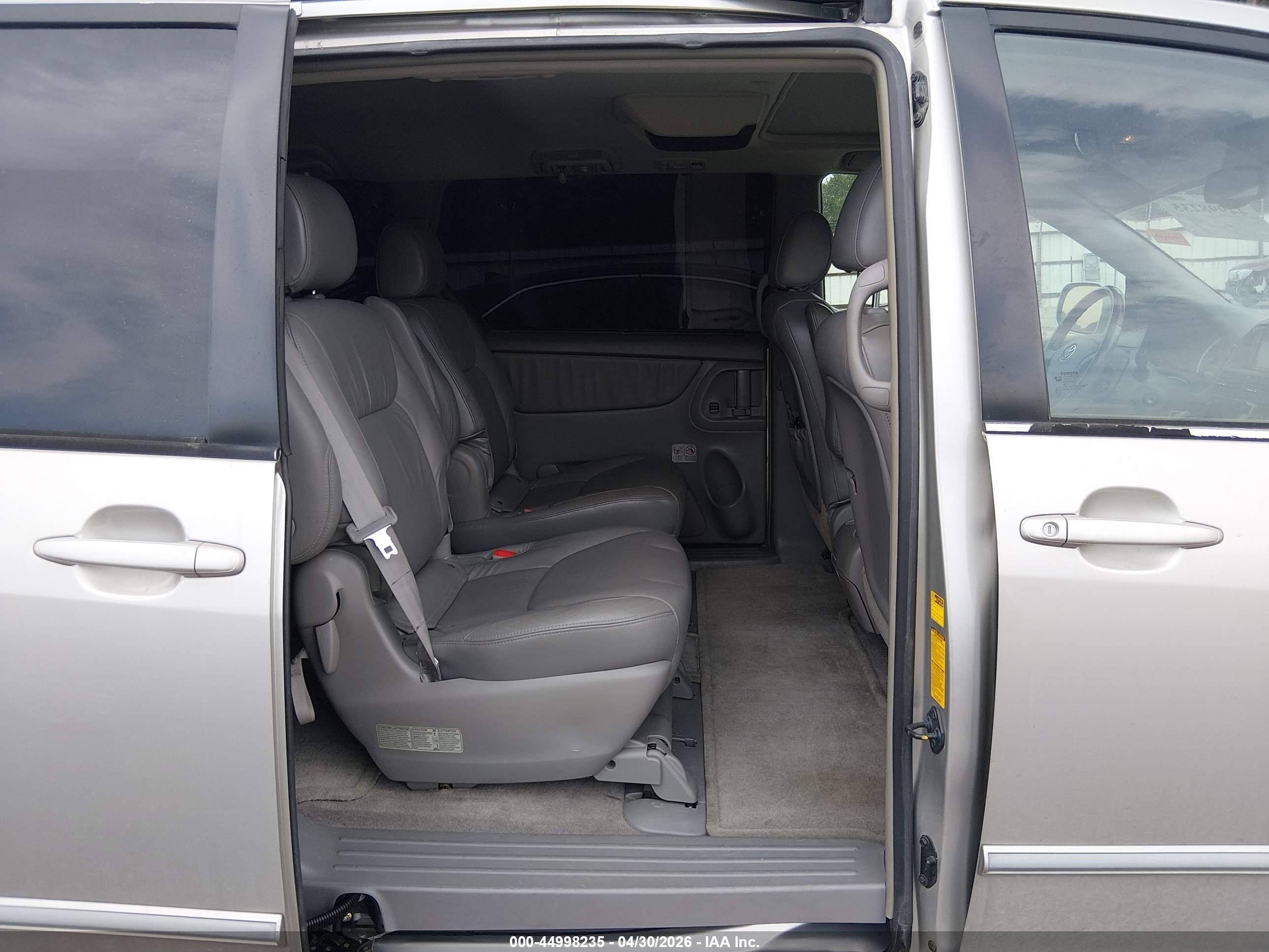 2005 Toyota Sienna Xle Limited Серый vin: 5TDBA22C45S030034