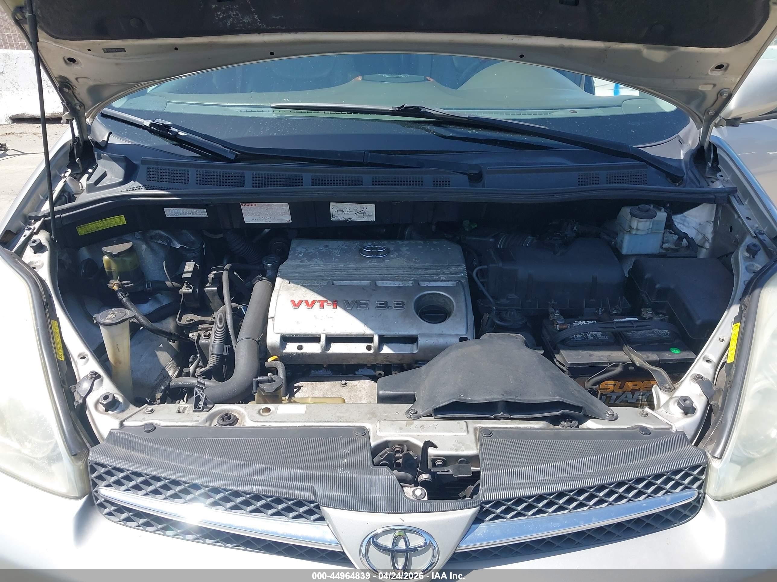2005 Toyota Sienna Xle Limited Silver vin: 5TDBA22C45S031961