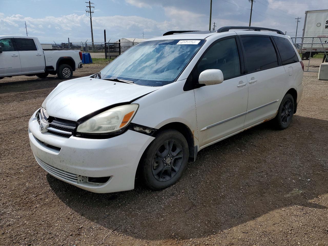2005 Toyota Sienna Xle 7 Passenger White vin: 5TDBA22C45S042152