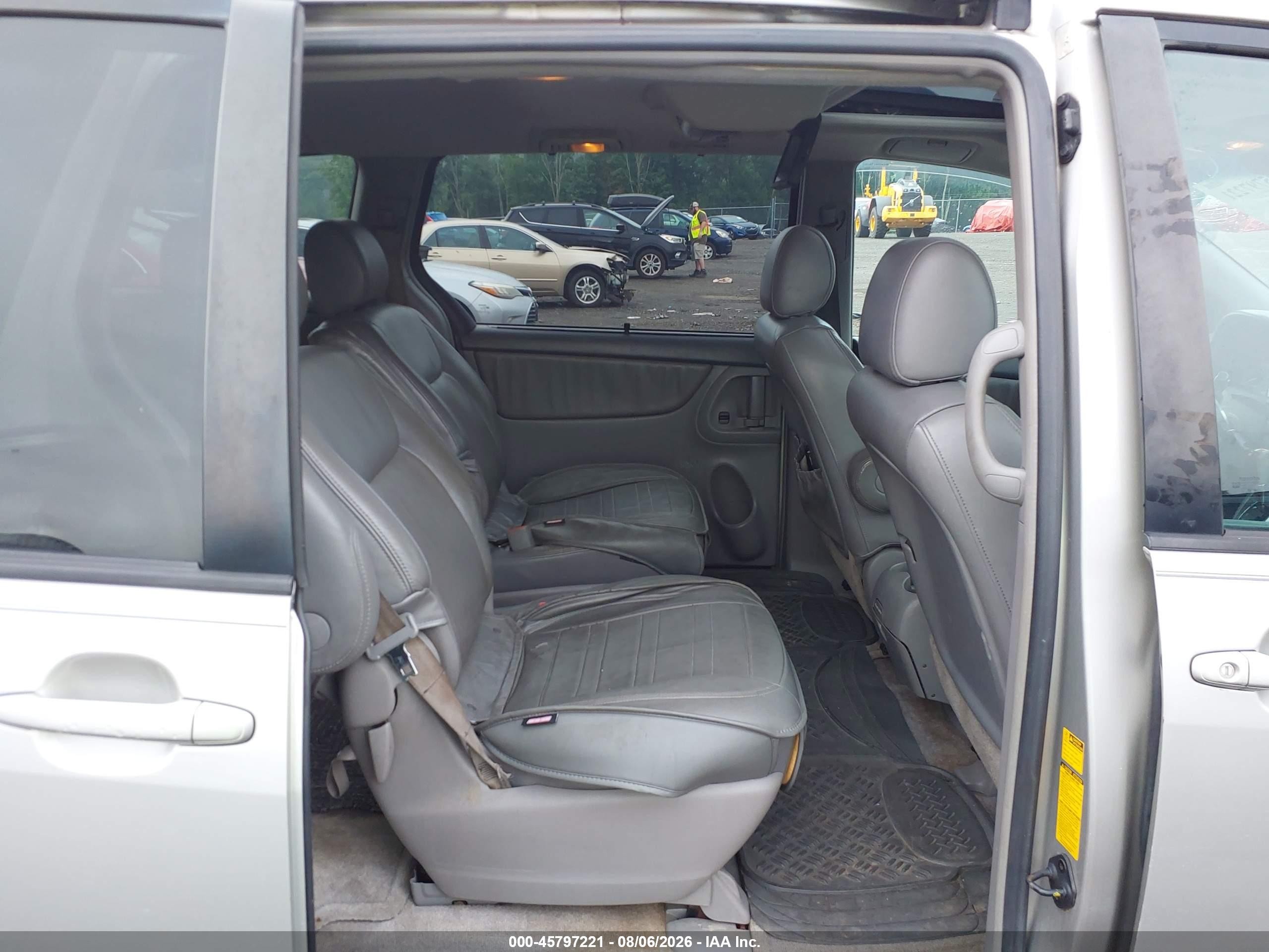 2005 Toyota Sienna Xle Limited Silver vin: 5TDBA22C45S048338