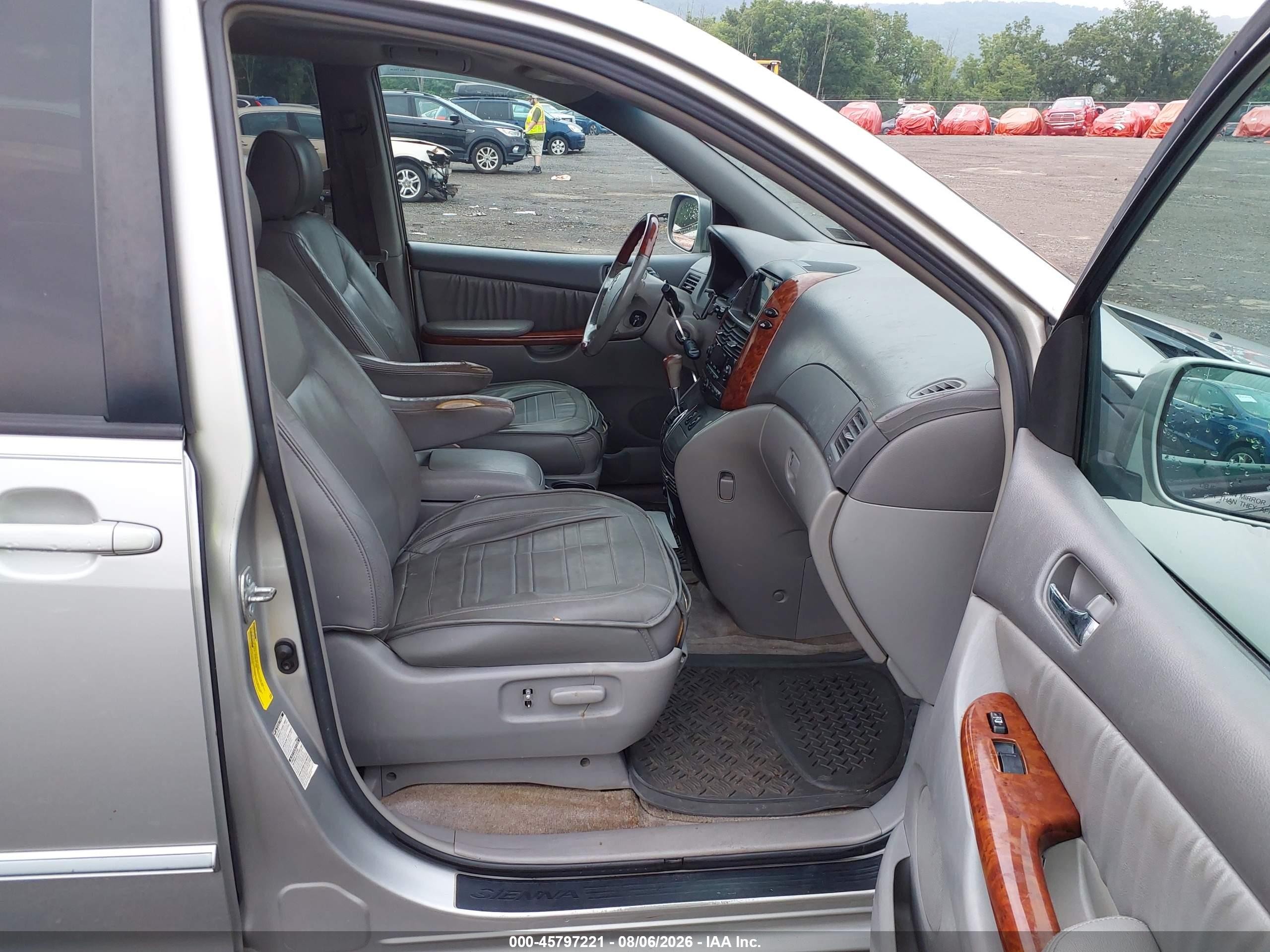 2005 Toyota Sienna Xle Limited Silver vin: 5TDBA22C45S048338