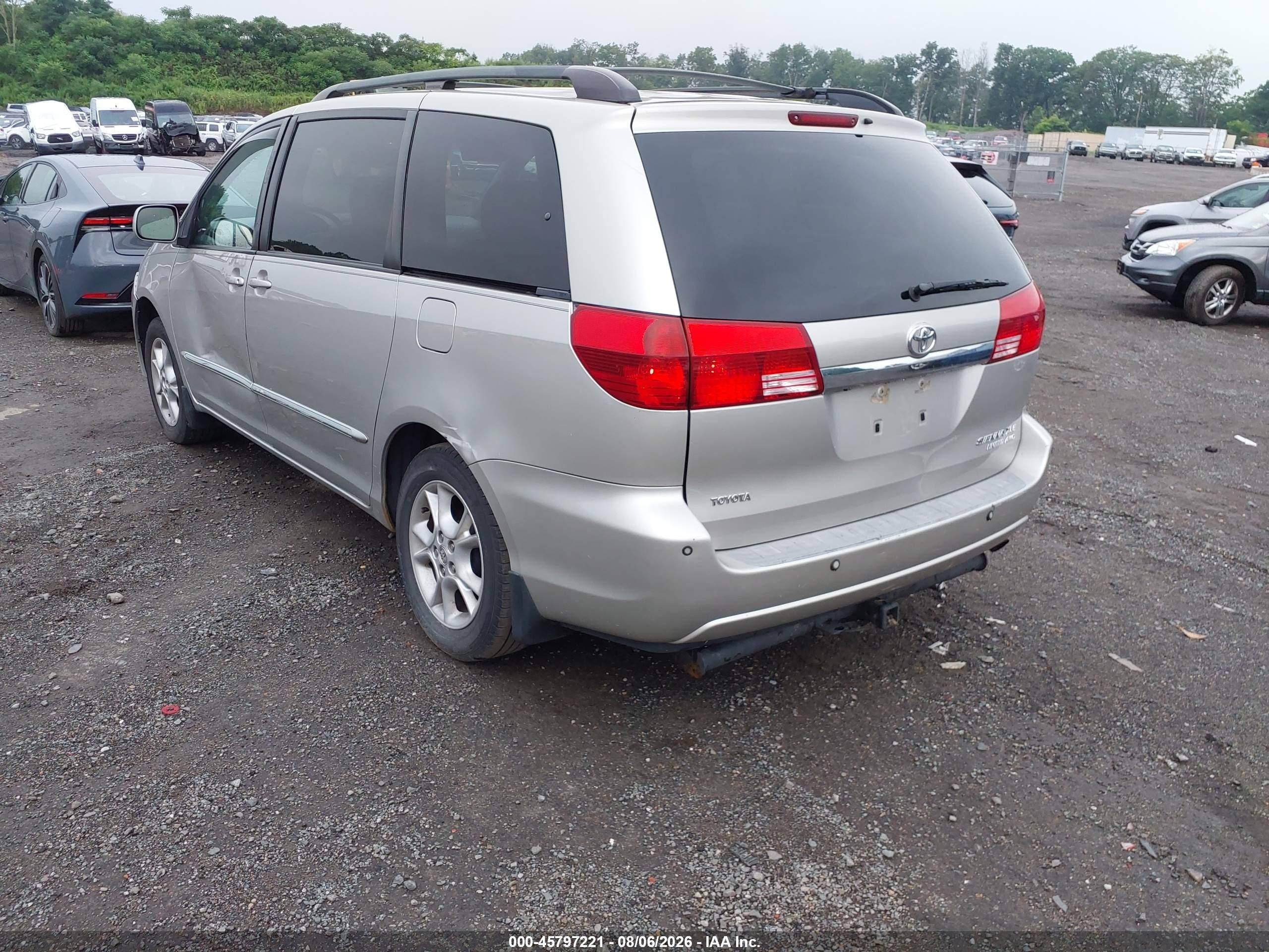 2005 Toyota Sienna Xle Limited Silver vin: 5TDBA22C45S048338