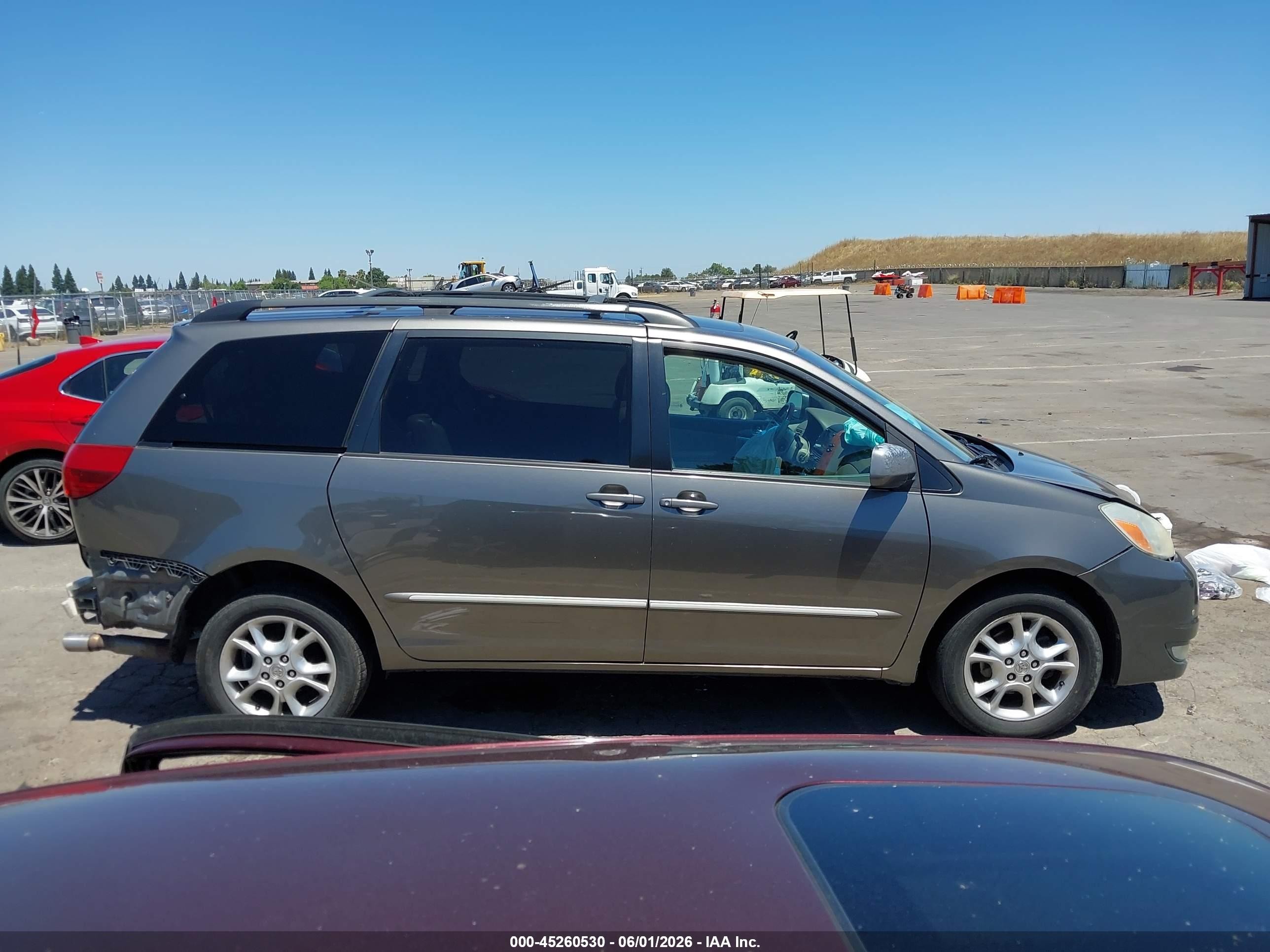 2005 Toyota Sienna Xle Limited Gray vin: 5TDBA22C45S052339