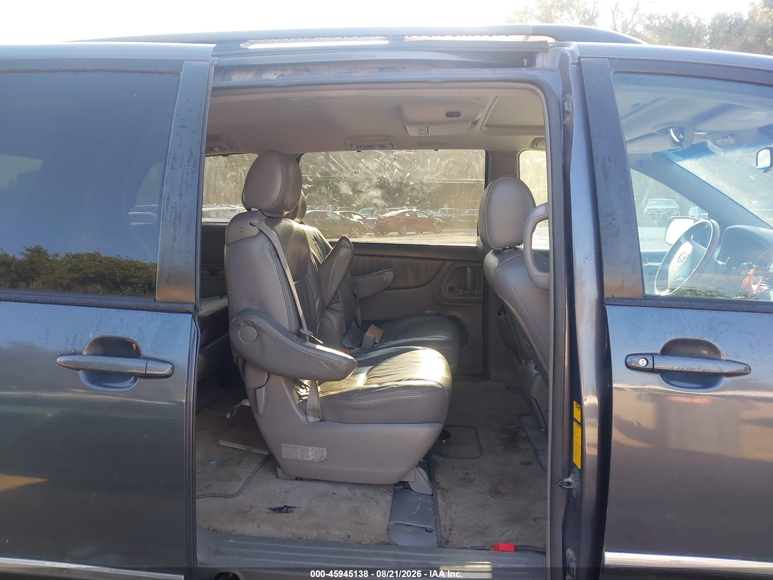 2006 Toyota Sienna Xle Limited Gray vin: 5TDBA22C46S055047