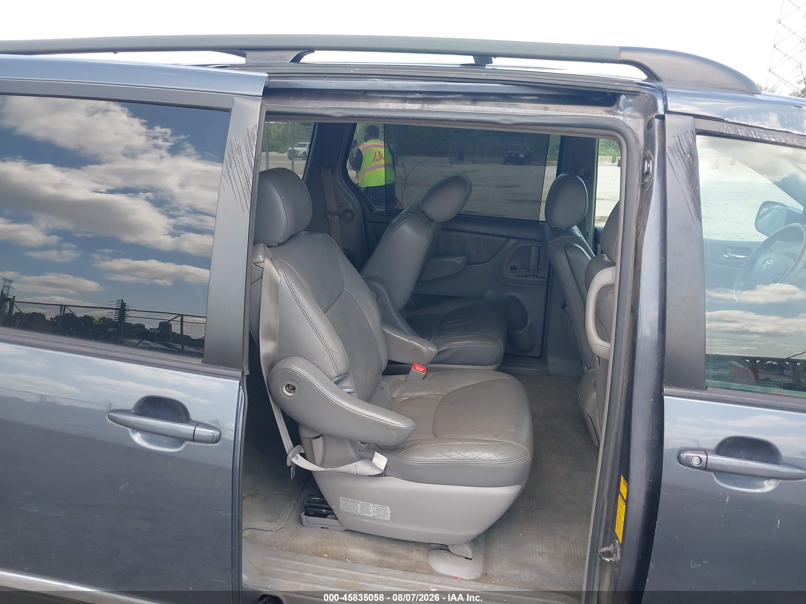 2006 Toyota Sienna Xle Limited Blue vin: 5TDBA22C46S057414