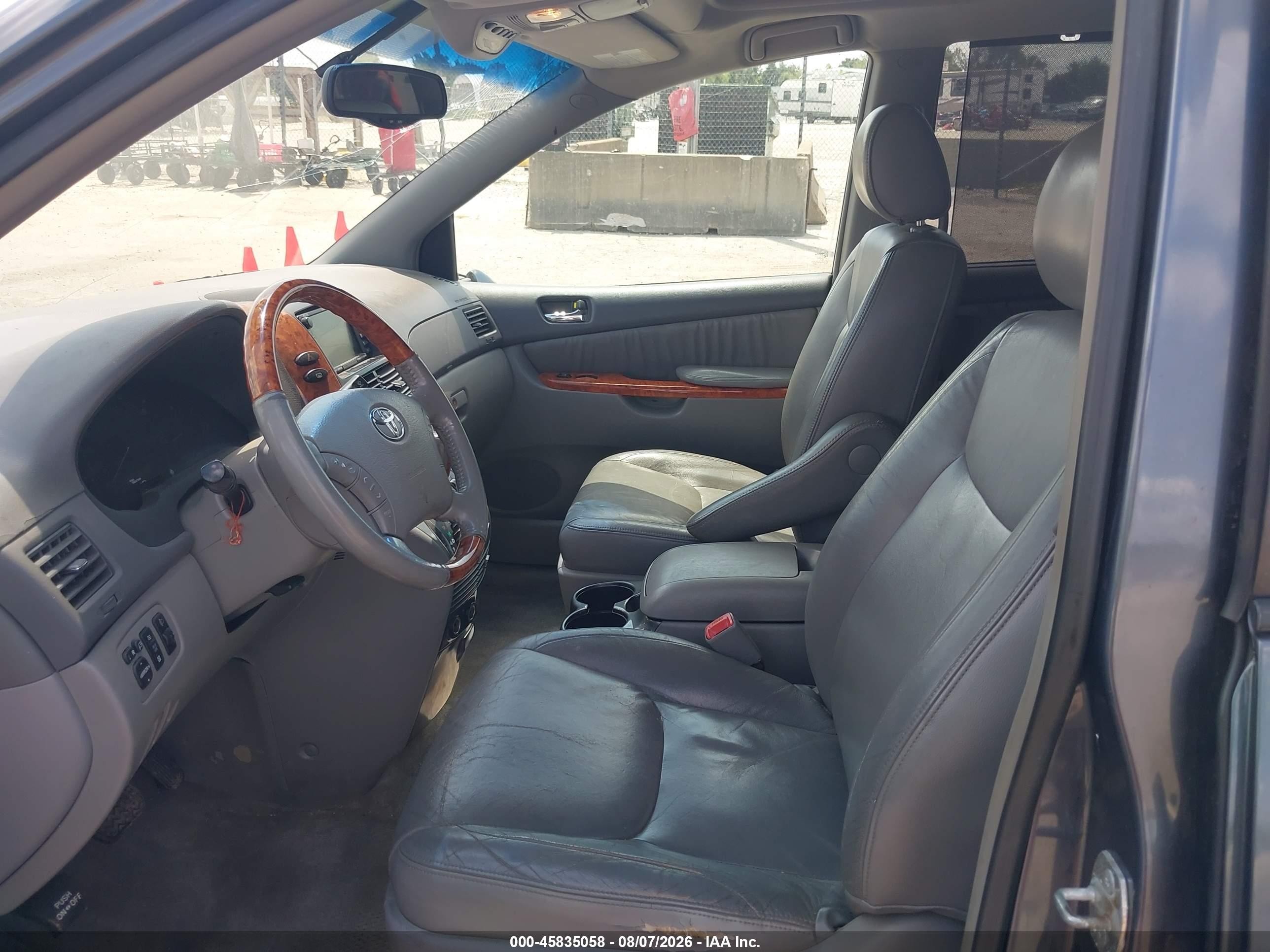 2006 Toyota Sienna Xle Limited Blue vin: 5TDBA22C46S057414