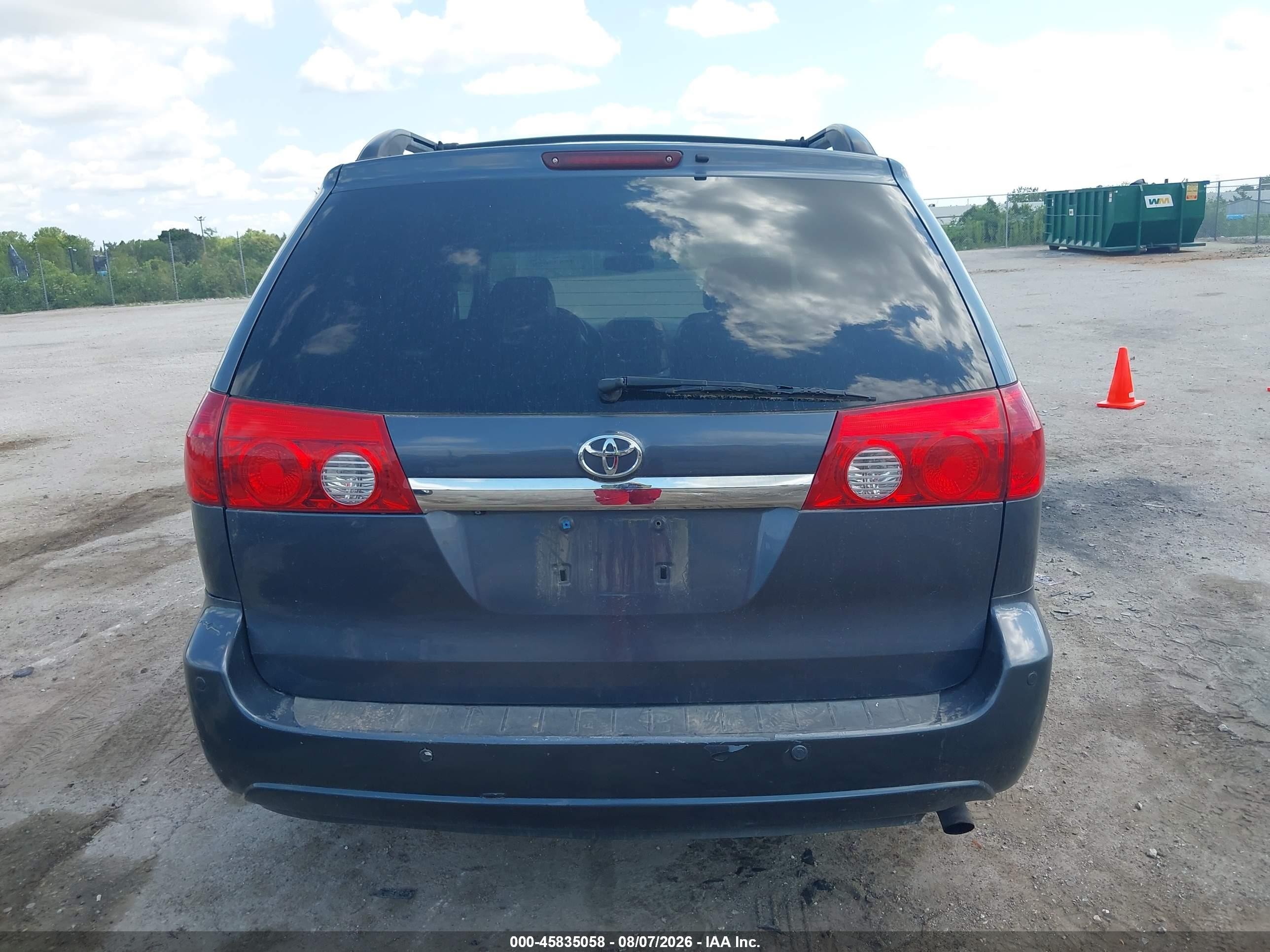 2006 Toyota Sienna Xle Limited Blue vin: 5TDBA22C46S057414
