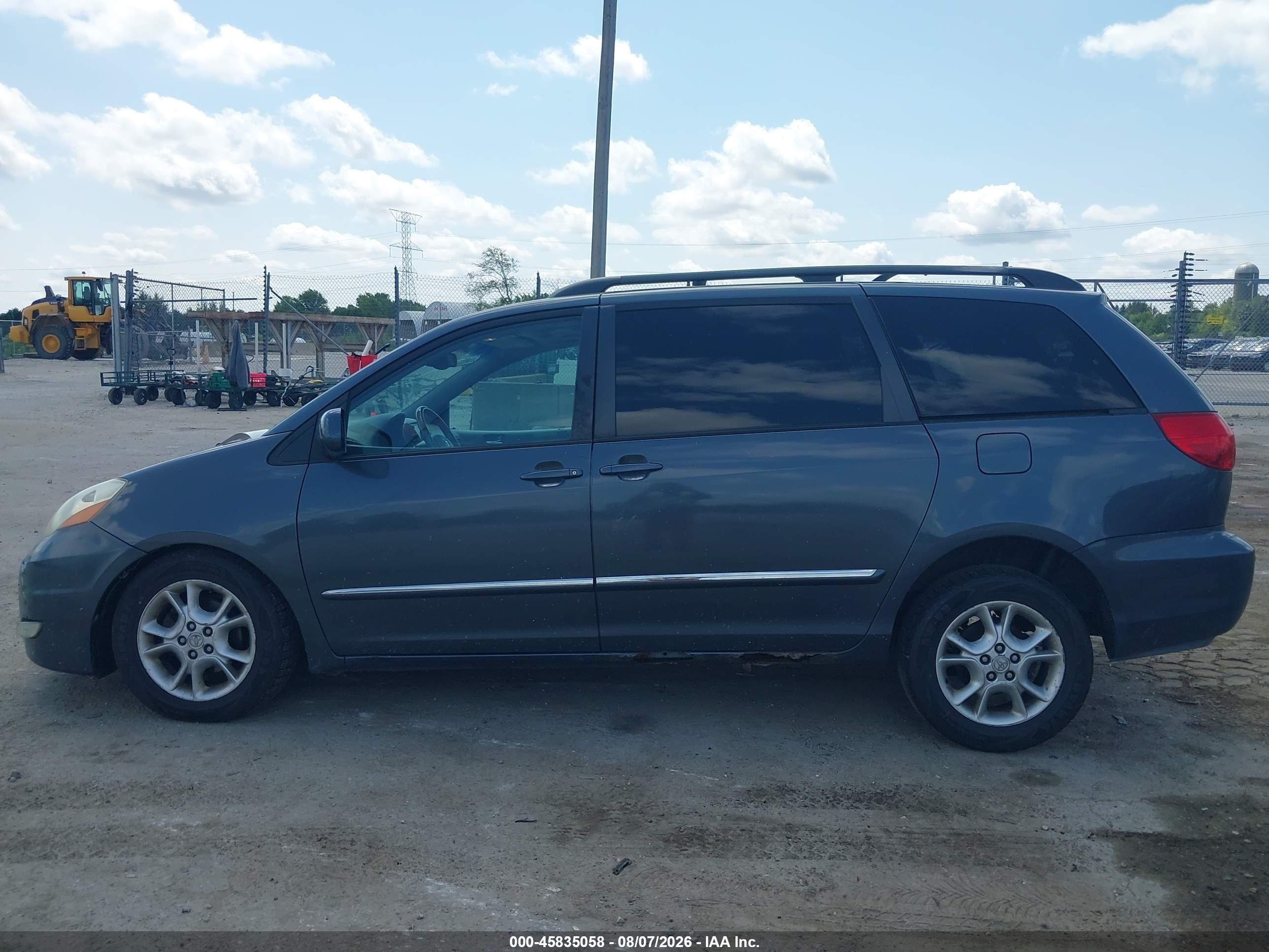 2006 Toyota Sienna Xle Limited Blue vin: 5TDBA22C46S057414