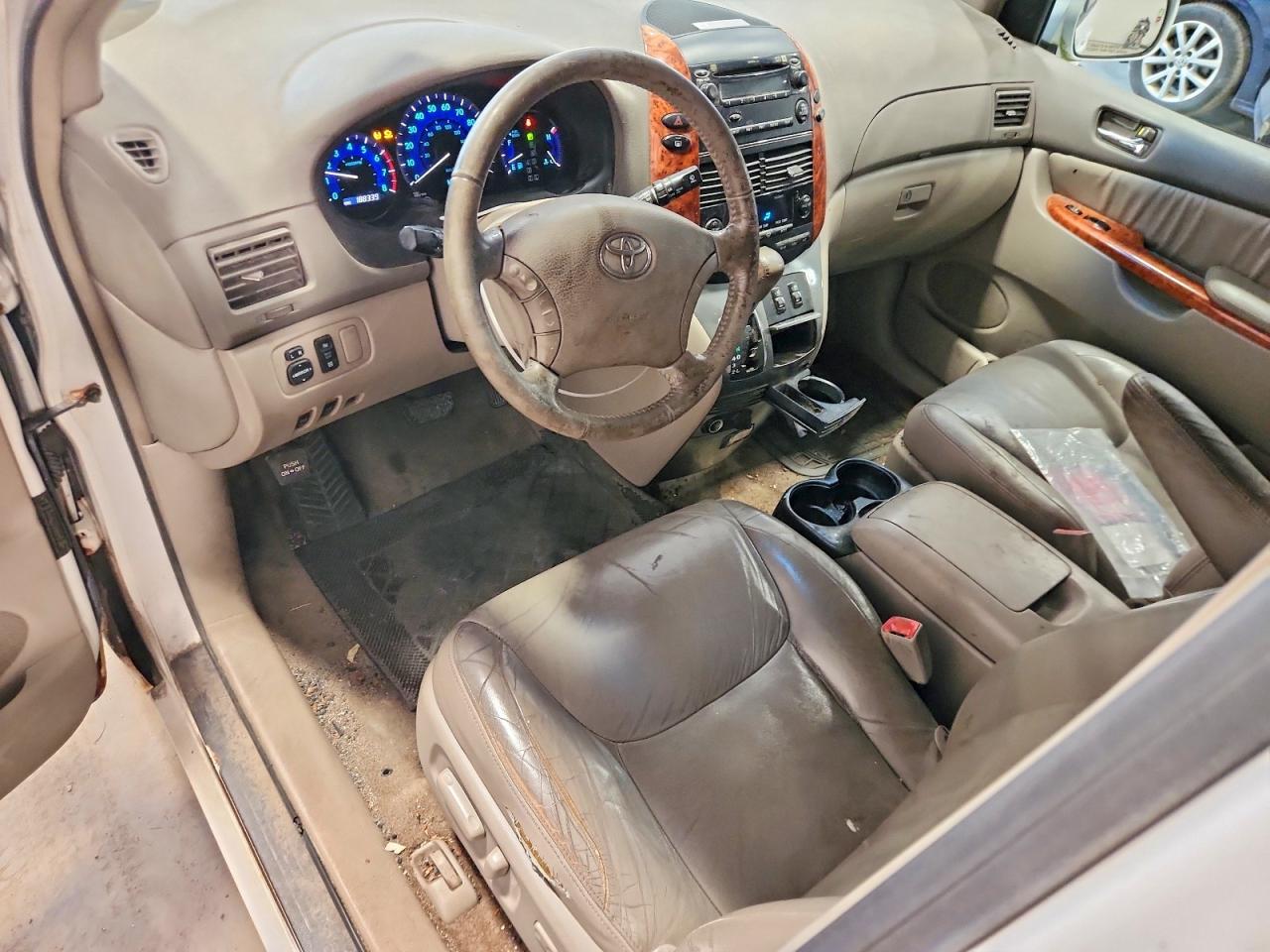 2006 Toyota Sienna Xle 7 Passenger Белый vin: 5TDBA22C46S067277