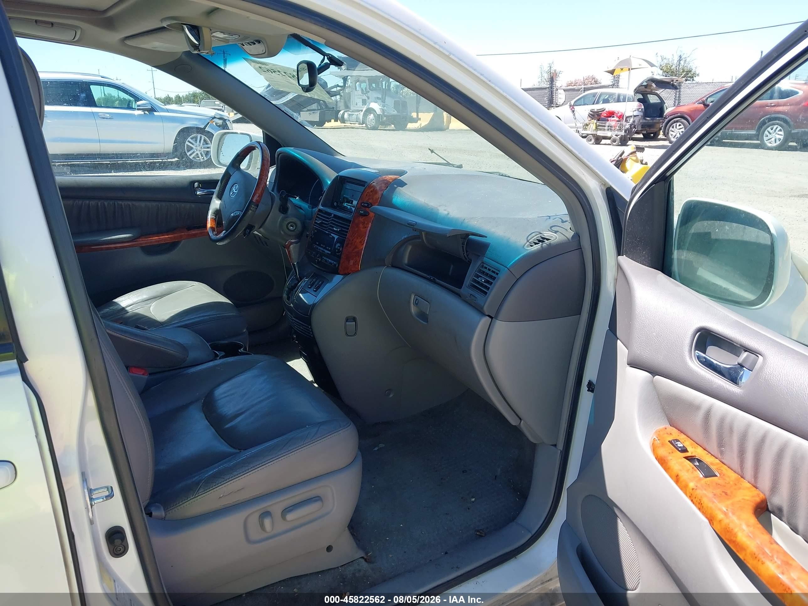 2006 Toyota Sienna Xle Limited White vin: 5TDBA22C46S074813
