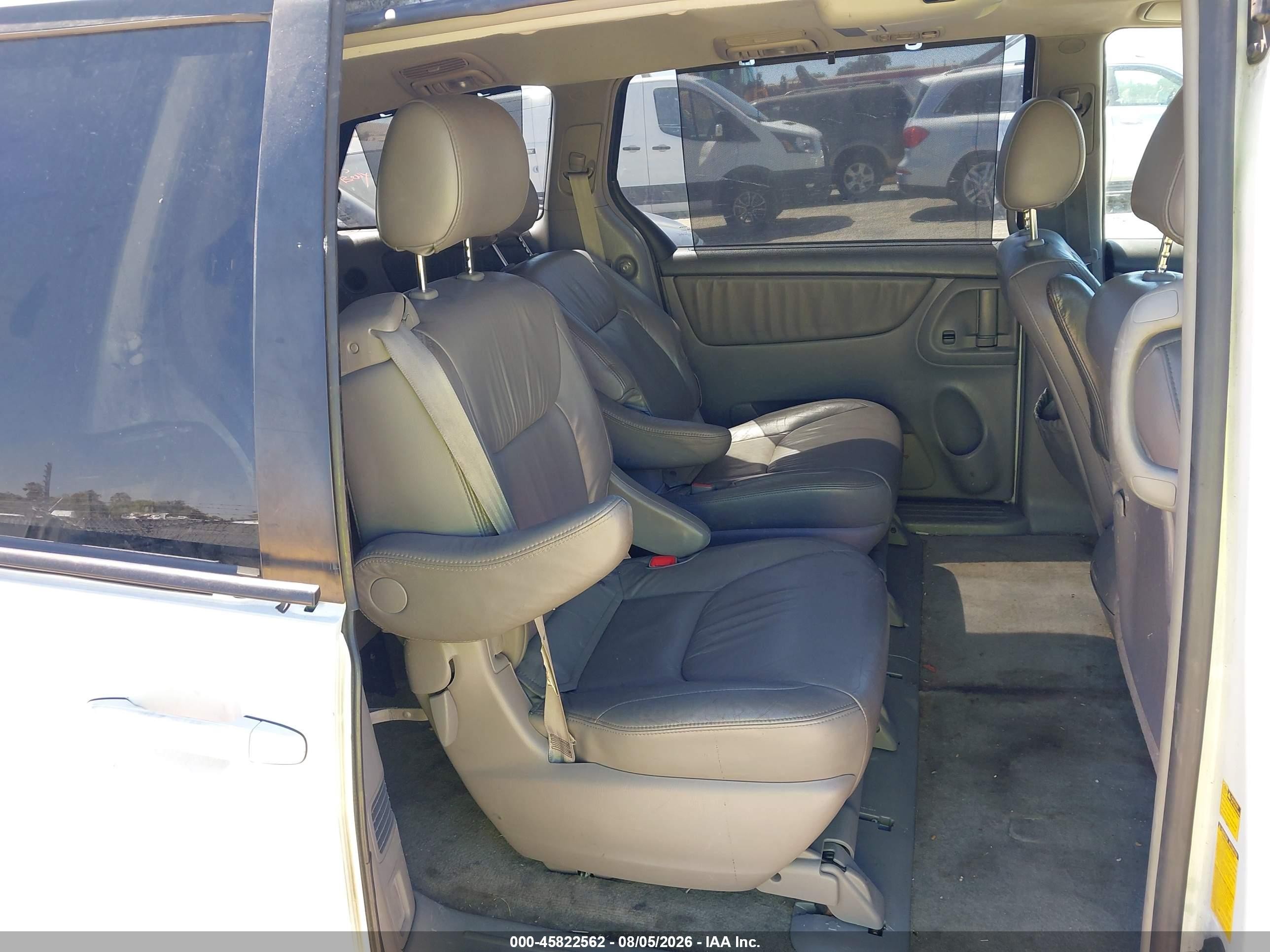 2006 Toyota Sienna Xle Limited White vin: 5TDBA22C46S074813