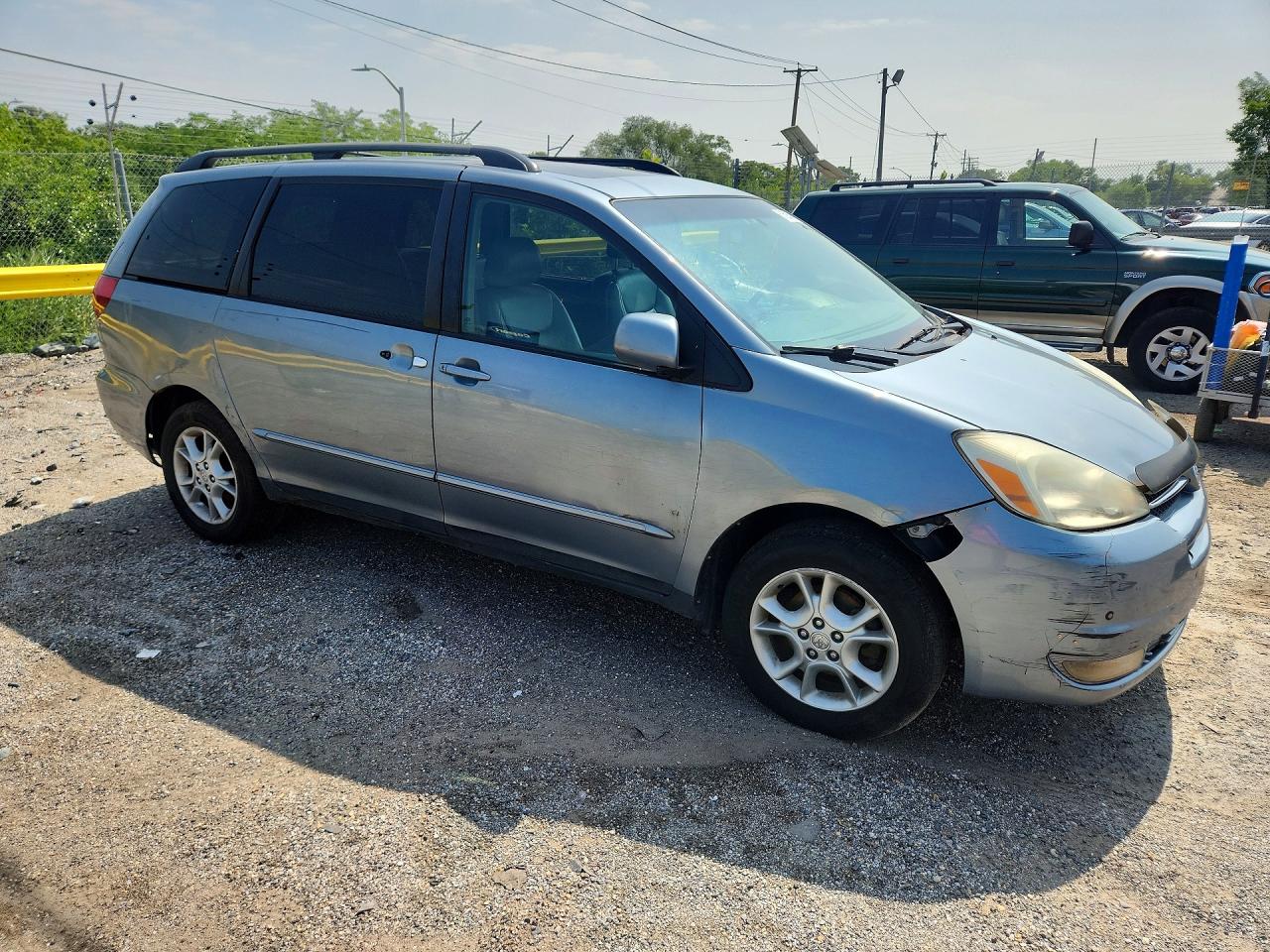2004 Toyota Sienna Xle Limited 7 Passenger Blue vin: 5TDBA22C54S012740