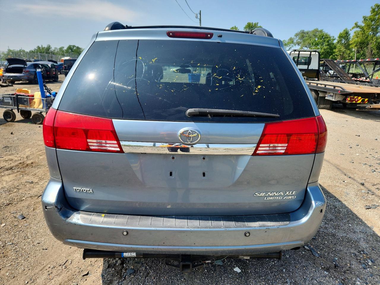 2004 Toyota Sienna Xle Limited 7 Passenger Blue vin: 5TDBA22C54S012740