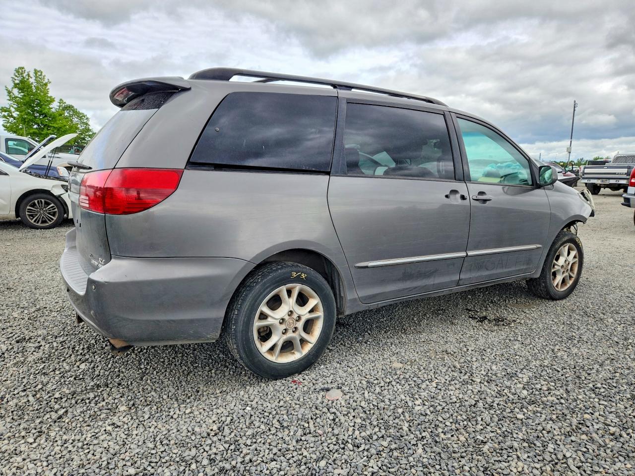 2004 Toyota Sienna Xle Limited 7 Passenger Gray vin: 5TDBA22C54S020479