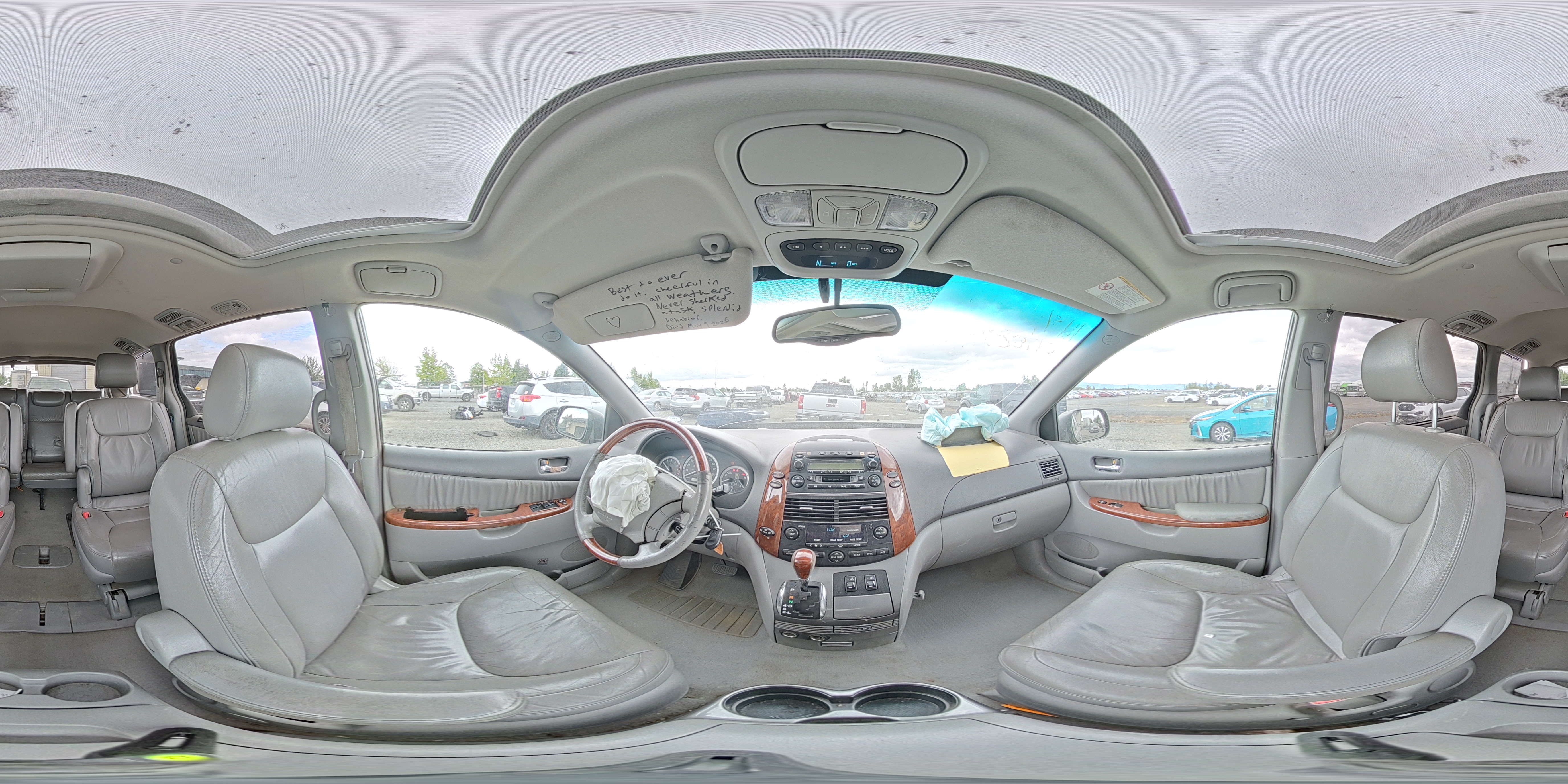 2004 Toyota Sienna Xle Limited 7 Passenger Gray vin: 5TDBA22C54S020479