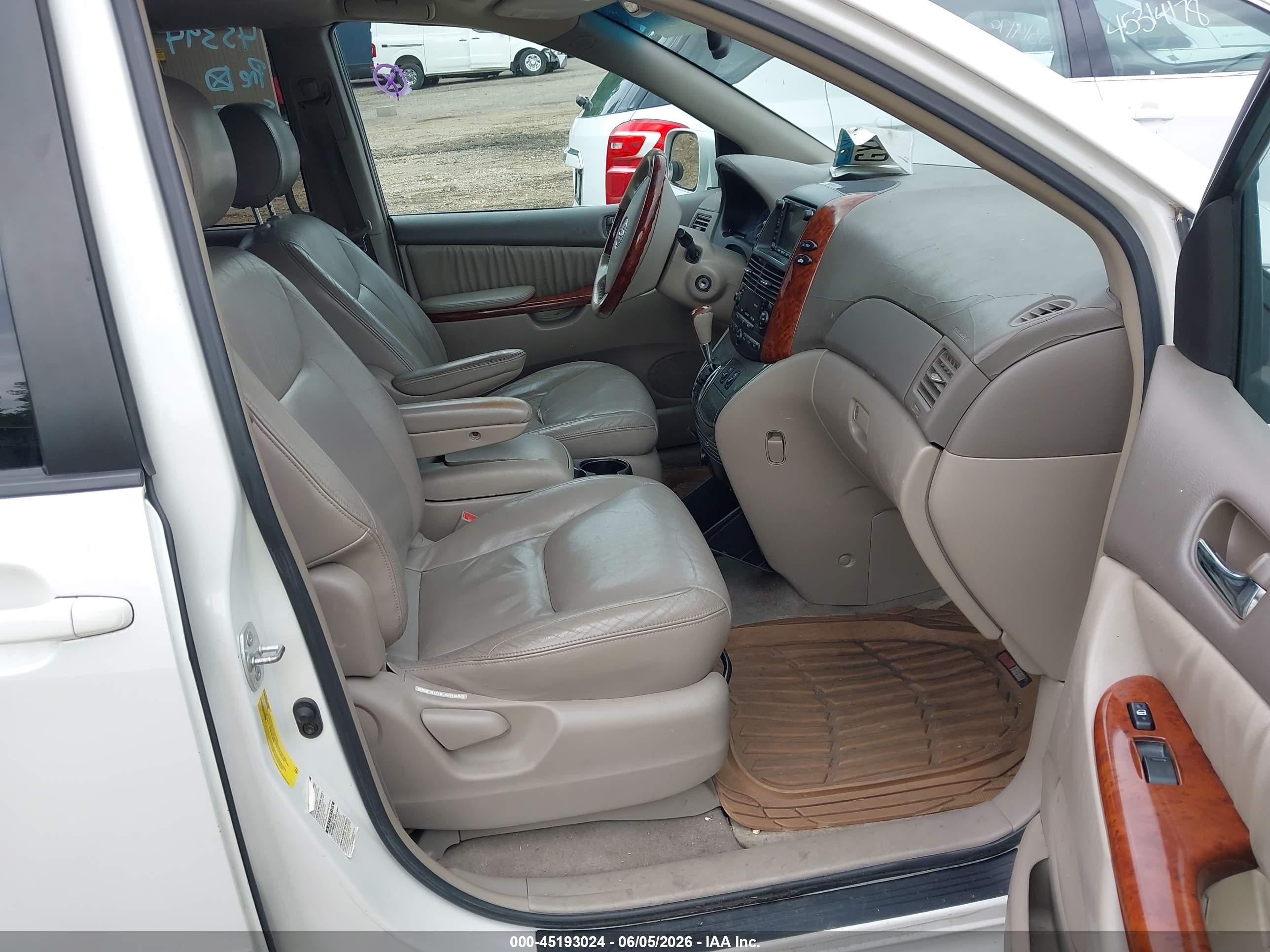 2004 Toyota Sienna Xle Limited White vin: 5TDBA22C54S025391