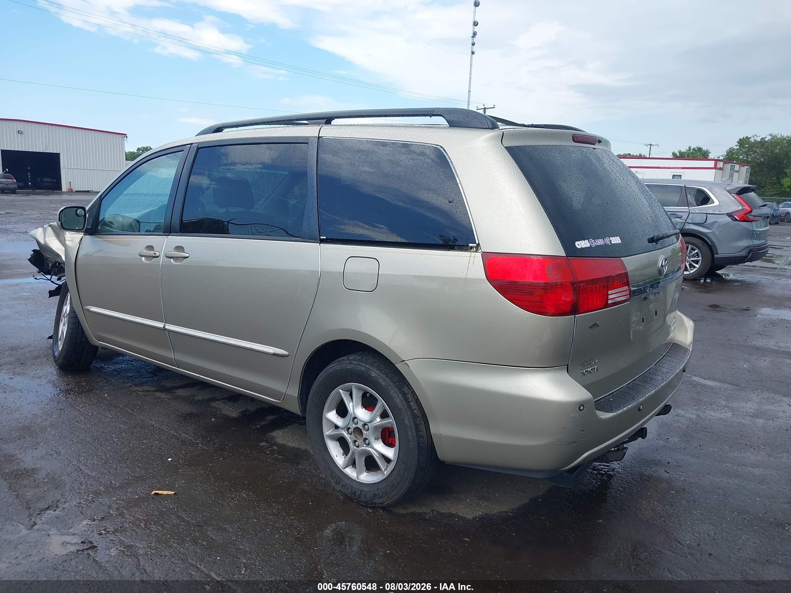 2005 Toyota Sienna Xle Limited Gold vin: 5TDBA22C55S030575