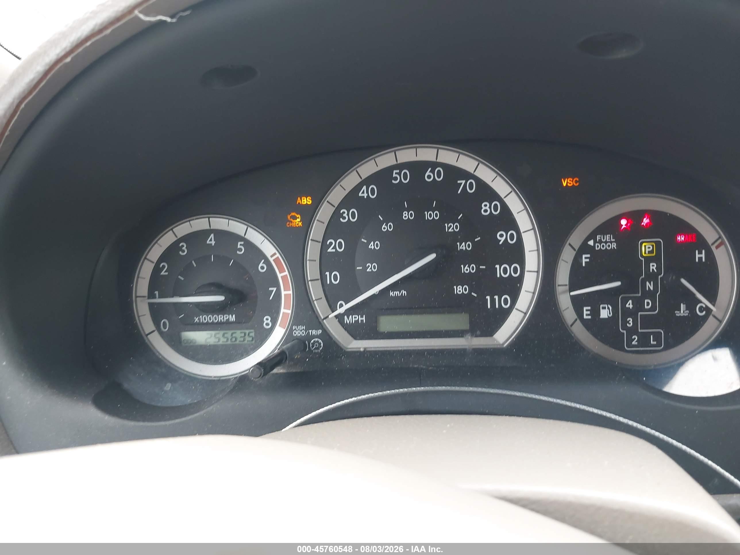 2005 Toyota Sienna Xle Limited Gold vin: 5TDBA22C55S030575