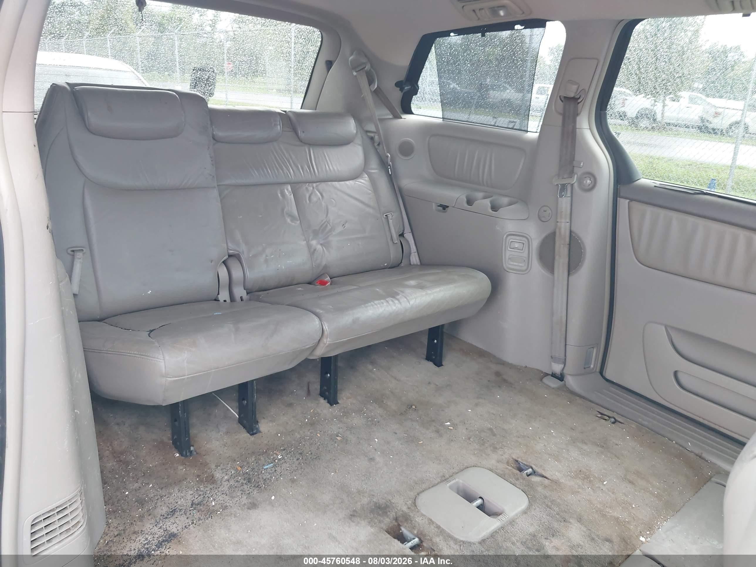 2005 Toyota Sienna Xle Limited Gold vin: 5TDBA22C55S030575