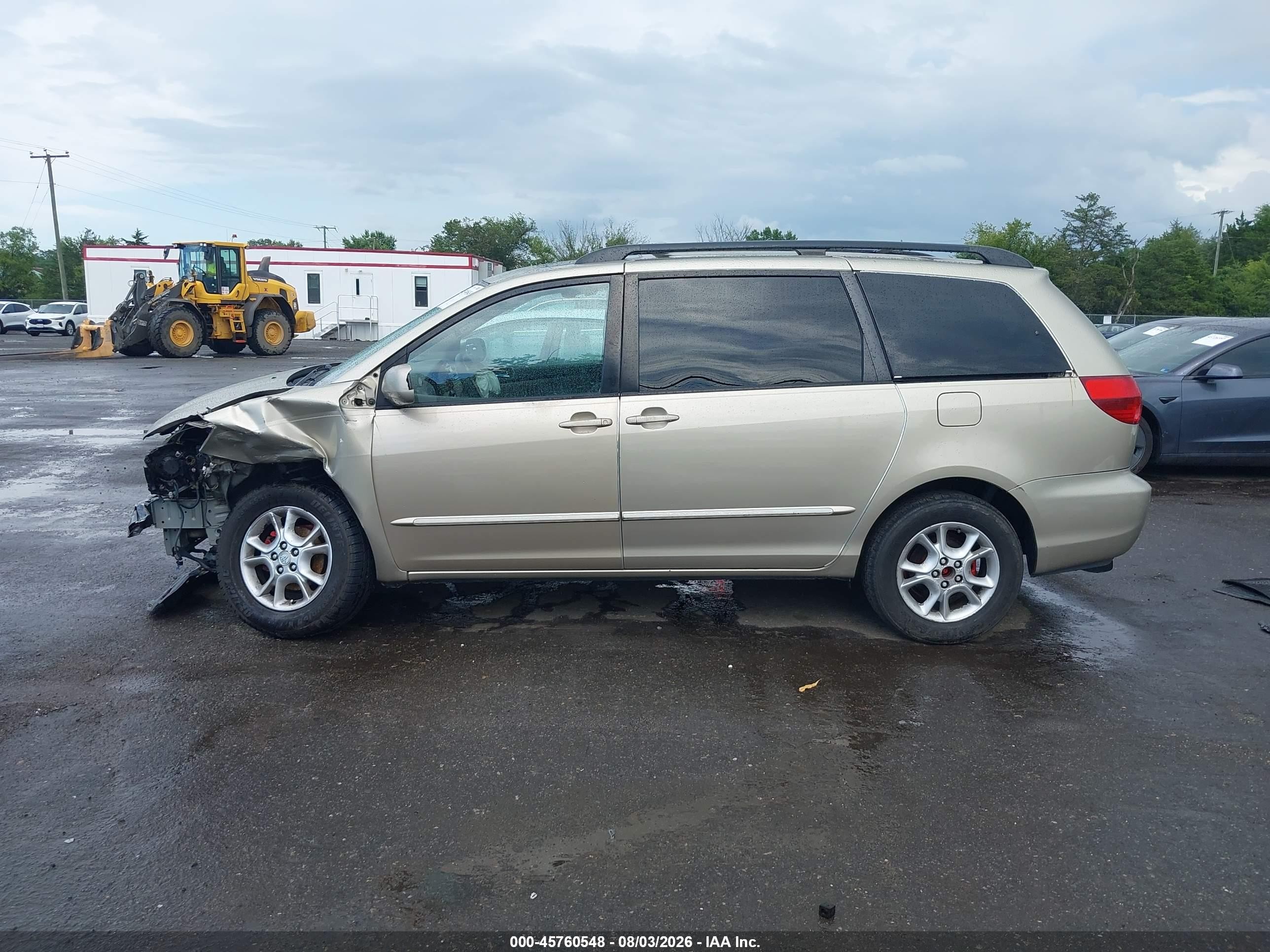 2005 Toyota Sienna Xle Limited Gold vin: 5TDBA22C55S030575