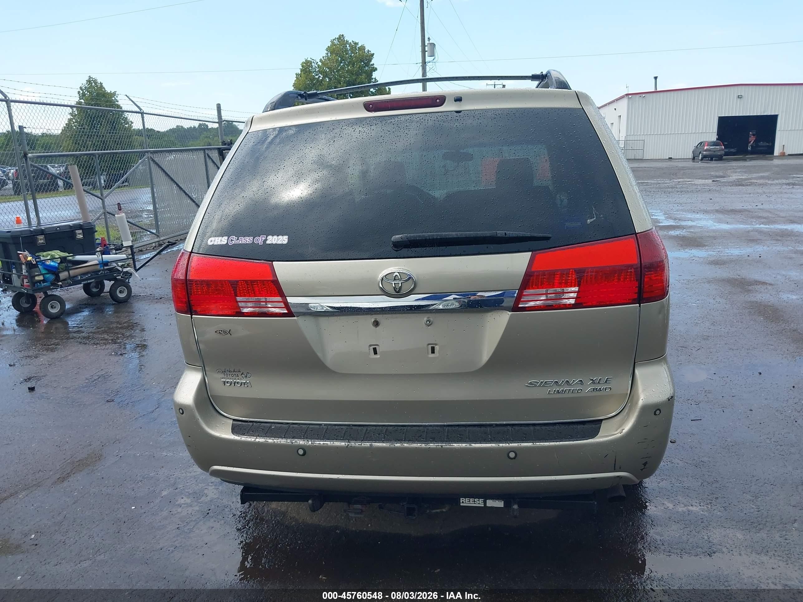 2005 Toyota Sienna Xle Limited Gold vin: 5TDBA22C55S030575