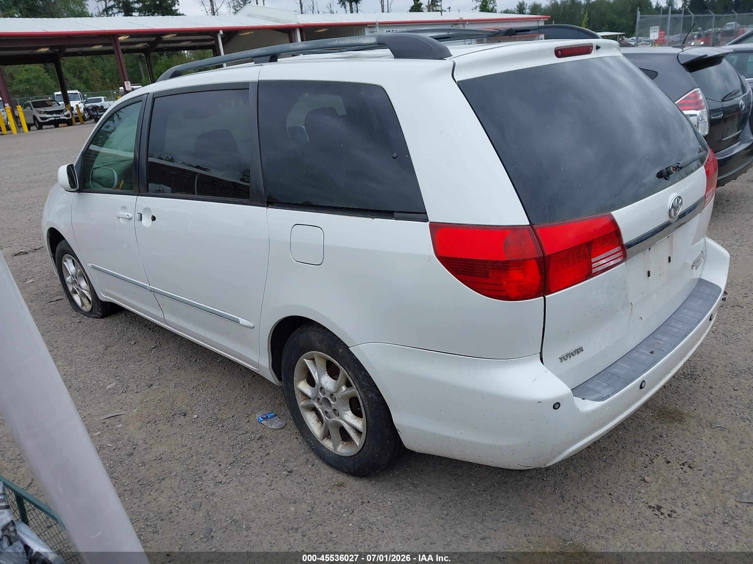 2005 Toyota Sienna Xle Limited White vin: 5TDBA22C55S031788