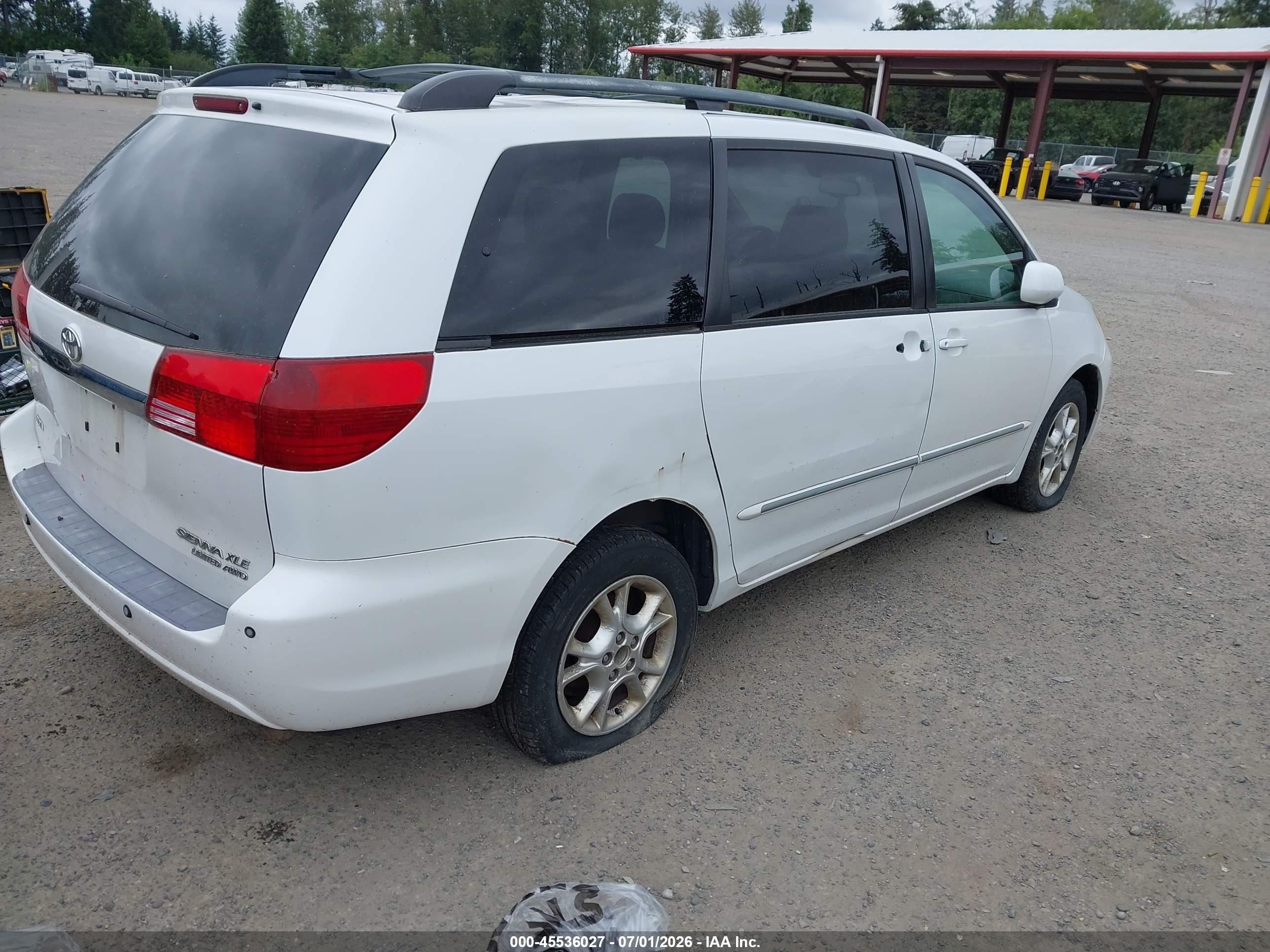 2005 Toyota Sienna Xle Limited White vin: 5TDBA22C55S031788