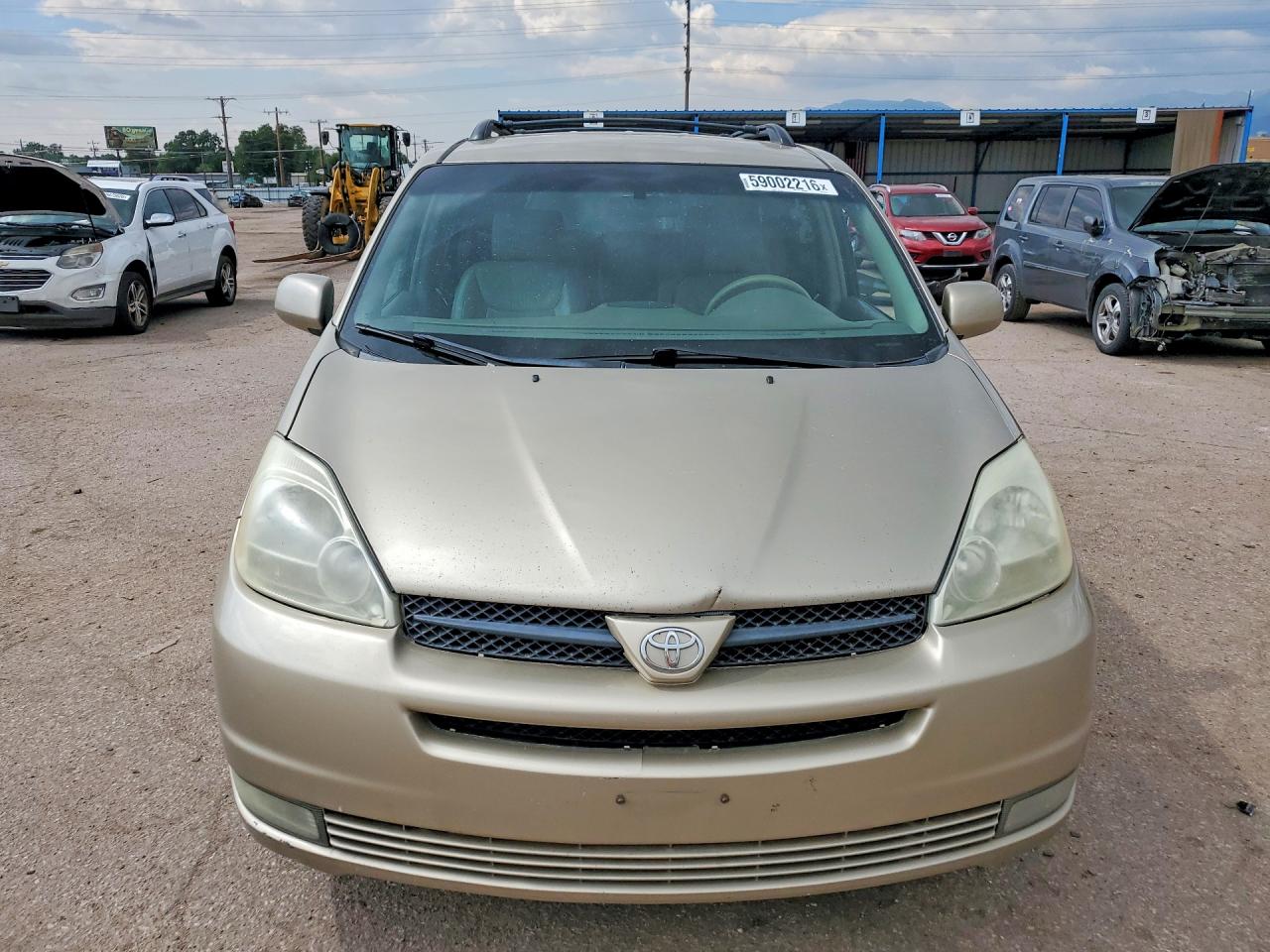 2005 Toyota Sienna Xle 7 Passenger Gold vin: 5TDBA22C55S036134