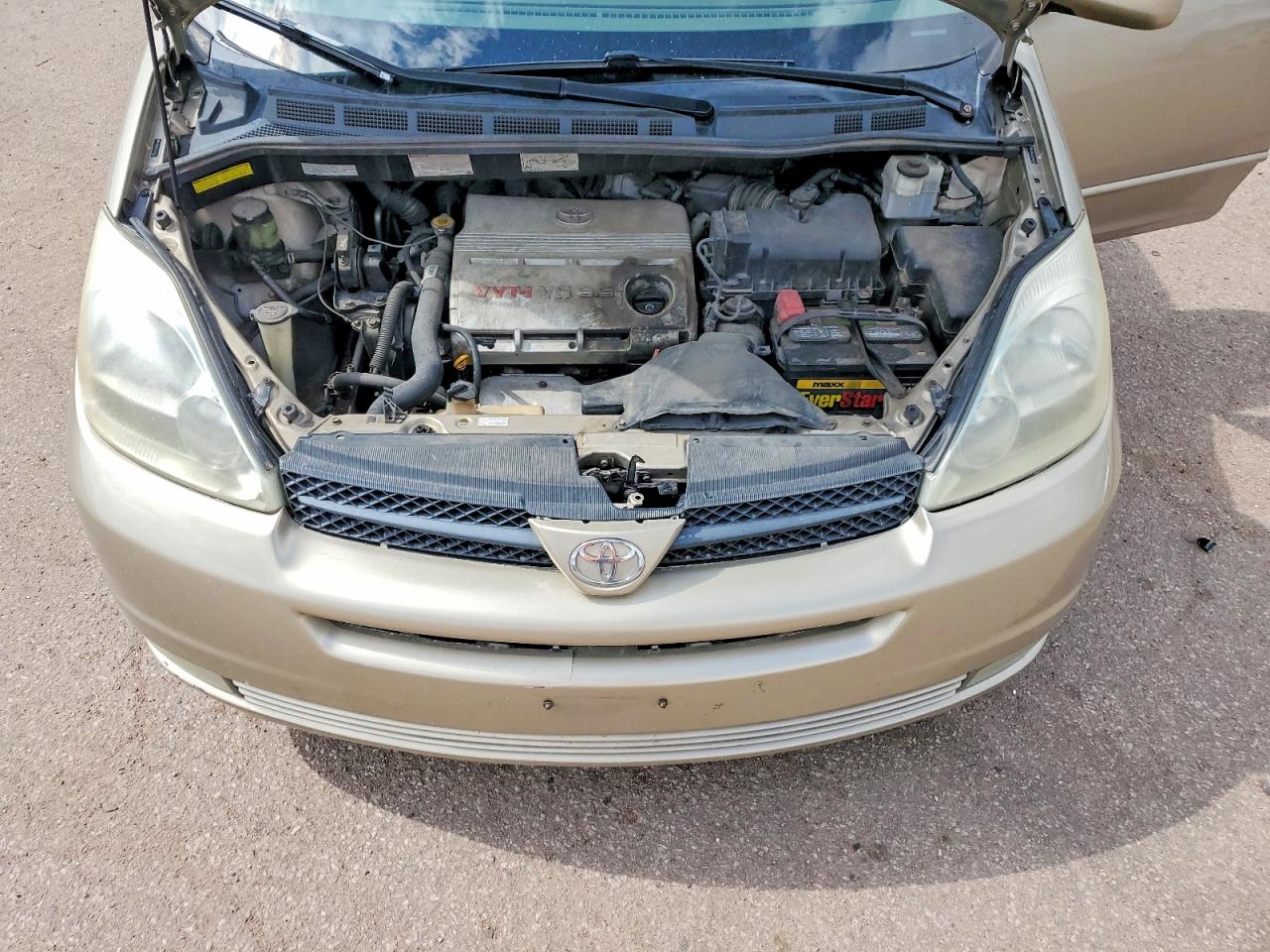 2005 Toyota Sienna Xle 7 Passenger Gold vin: 5TDBA22C55S036134