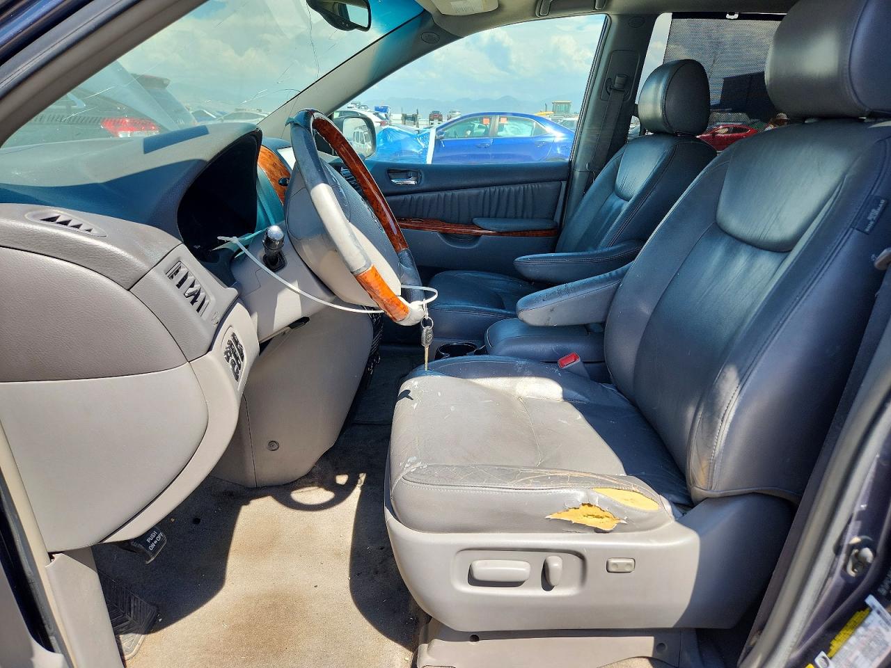 2006 Toyota Sienna Xle Limited 7 Passenger Gray vin: 5TDBA22C56S058295