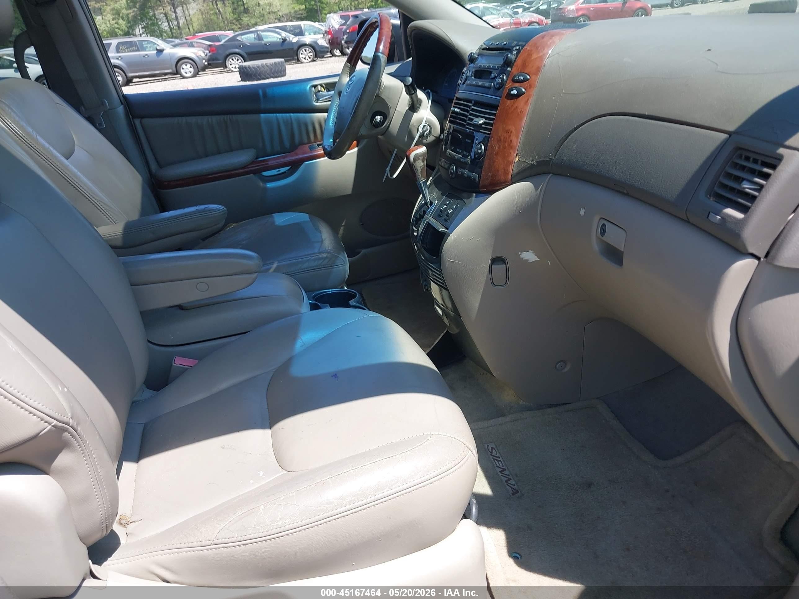 2004 Toyota Sienna Xle Limited Бежевый vin: 5TDBA22C64S011676