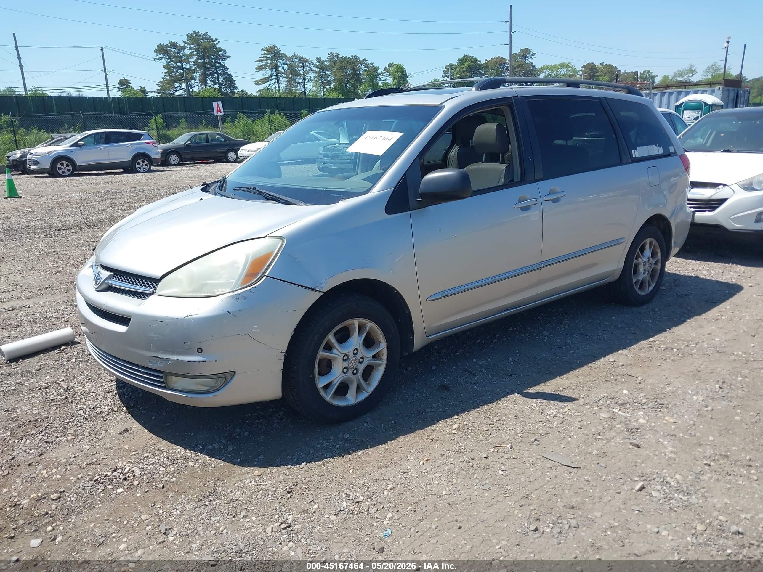 2004 Toyota Sienna Xle Limited Бежевый vin: 5TDBA22C64S011676