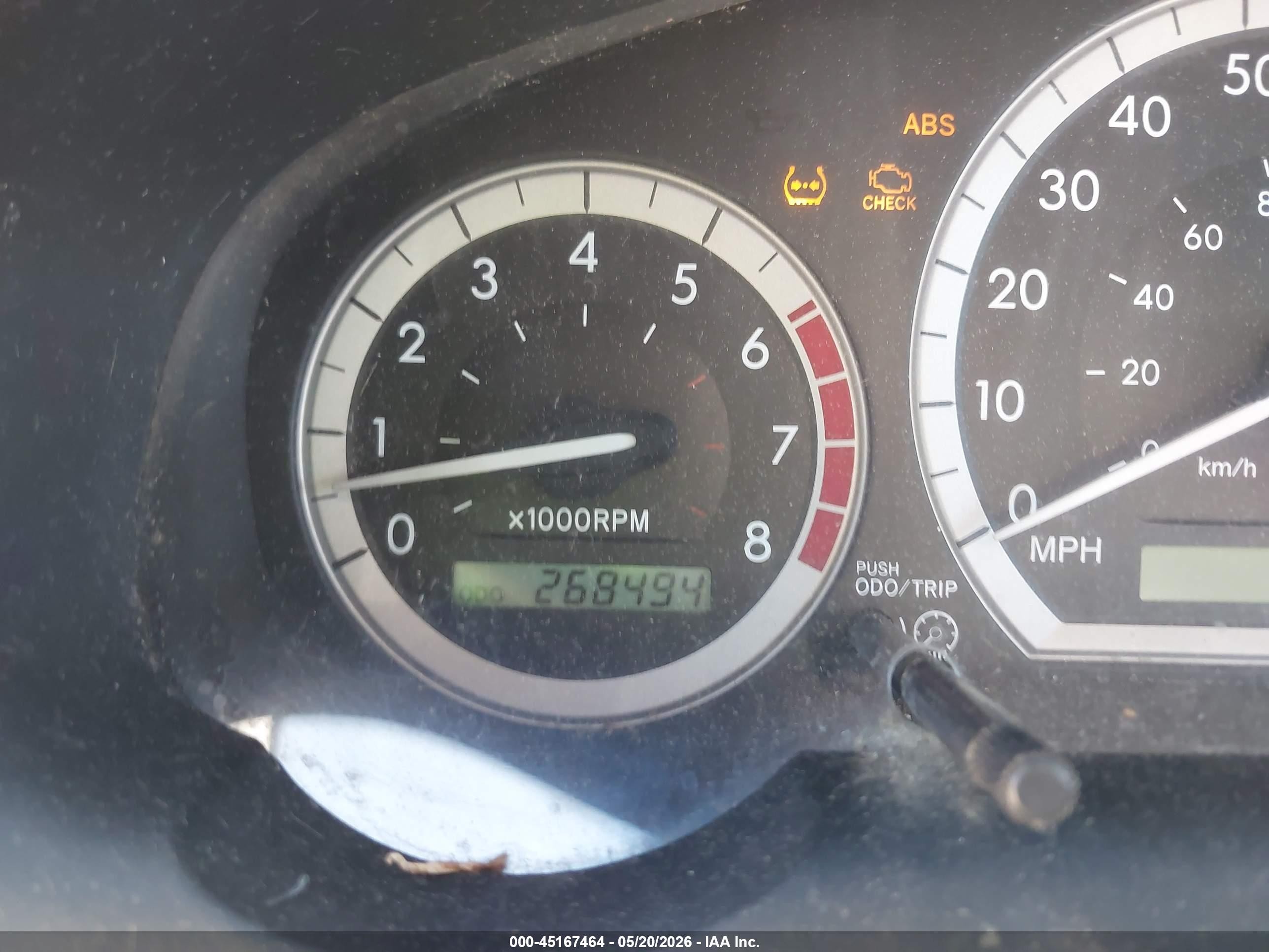 2004 Toyota Sienna Xle Limited Бежевый vin: 5TDBA22C64S011676