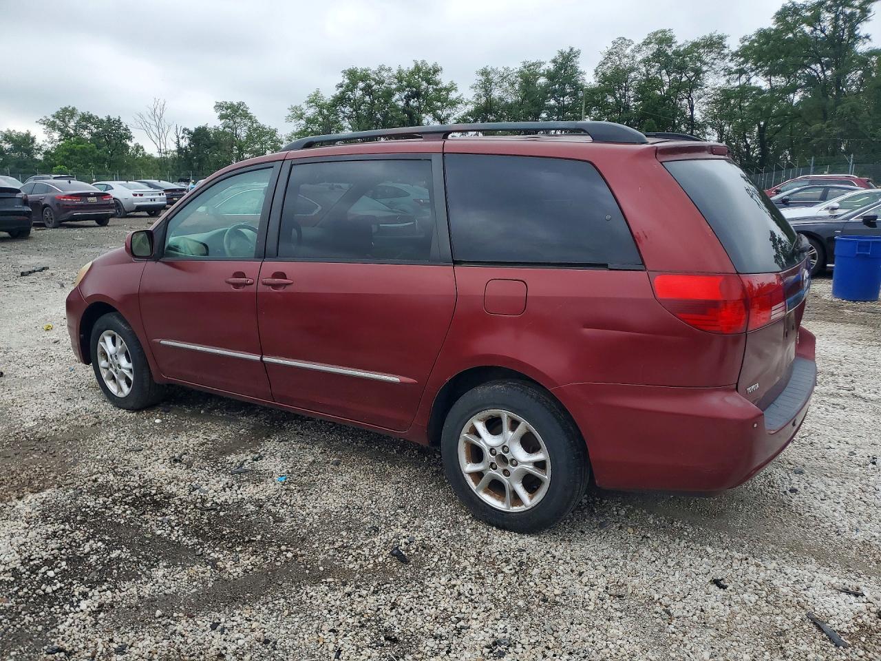 2004 Toyota Sienna Xle Limited 7 Passenger Burgundy vin: 5TDBA22C64S021463