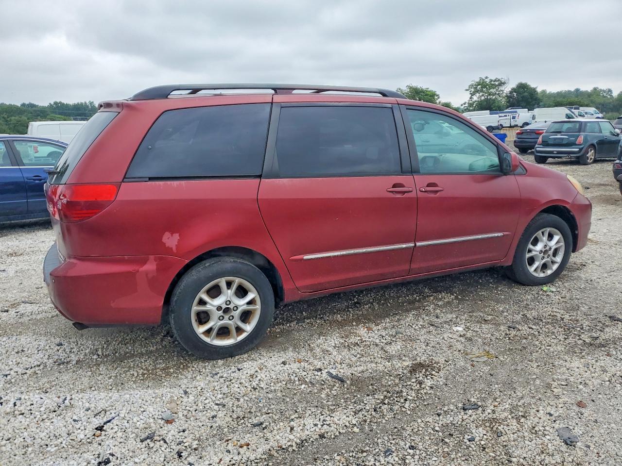 2004 Toyota Sienna Xle Limited 7 Passenger Burgundy vin: 5TDBA22C64S021463
