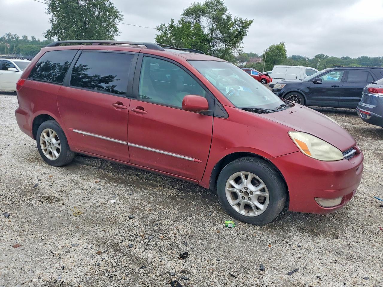 2004 Toyota Sienna Xle Limited 7 Passenger Burgundy vin: 5TDBA22C64S021463
