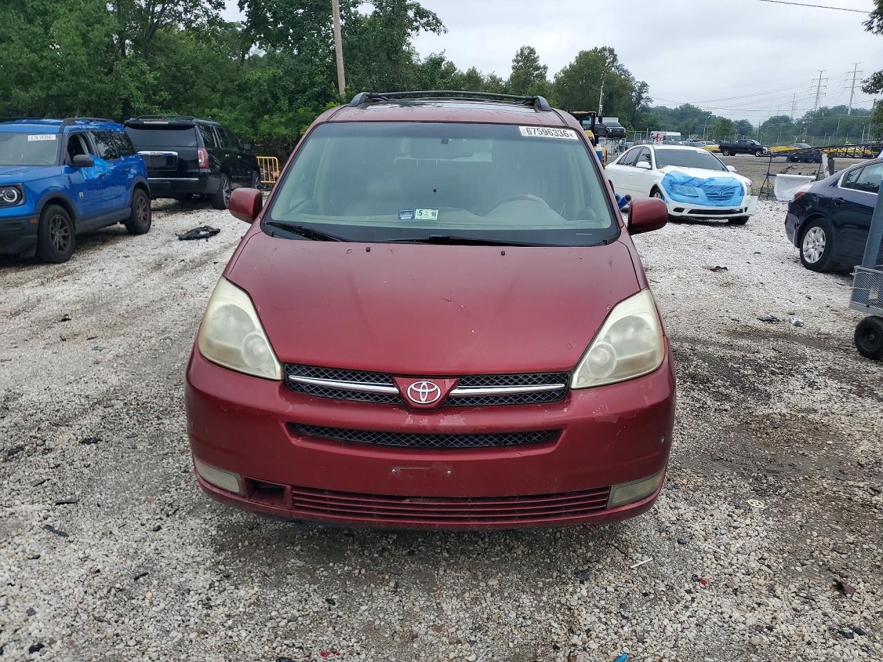 2004 Toyota Sienna Xle Limited 7 Passenger Burgundy vin: 5TDBA22C64S021463