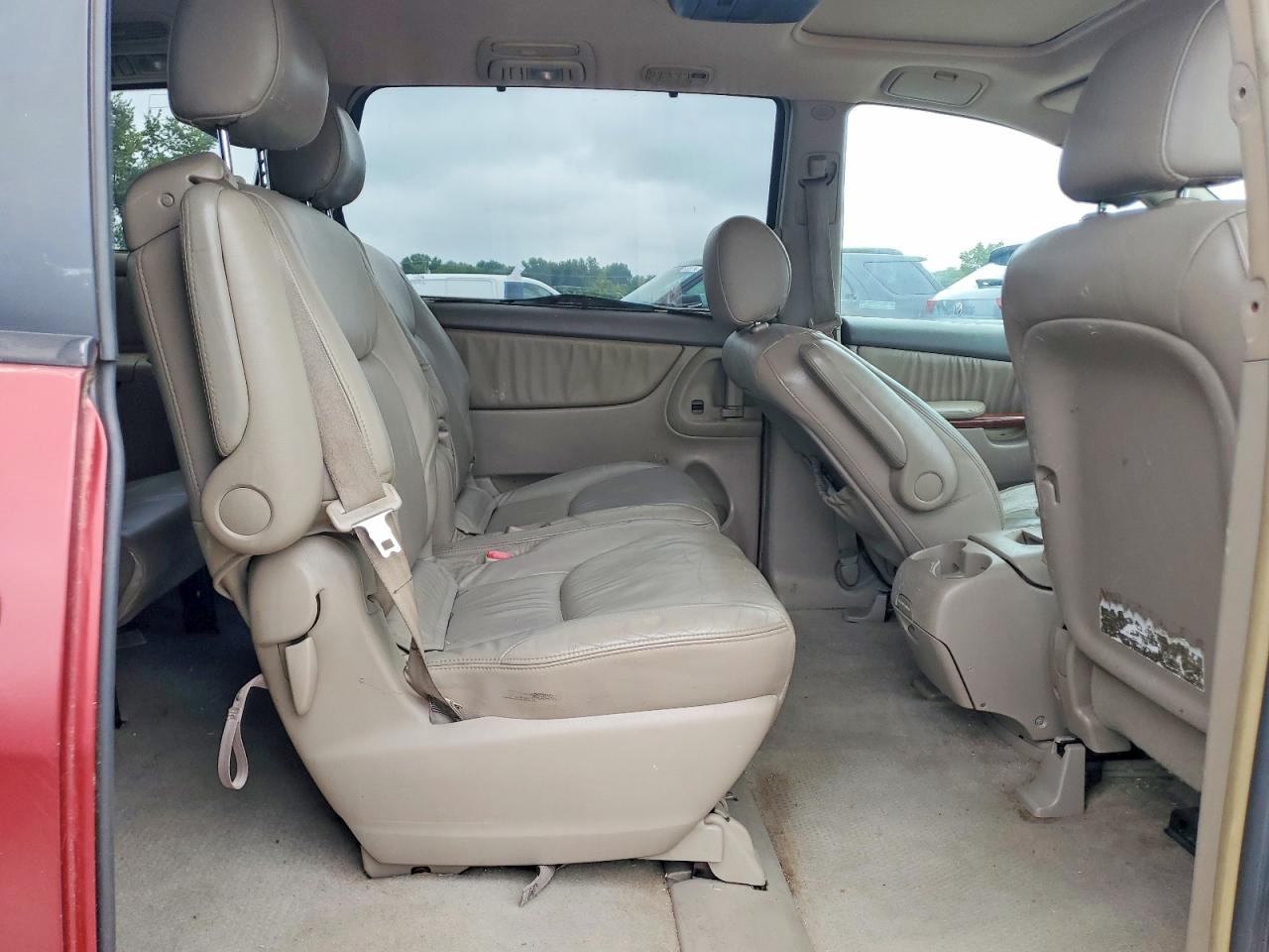 2004 Toyota Sienna Xle Limited 7 Passenger Burgundy vin: 5TDBA22C64S021463