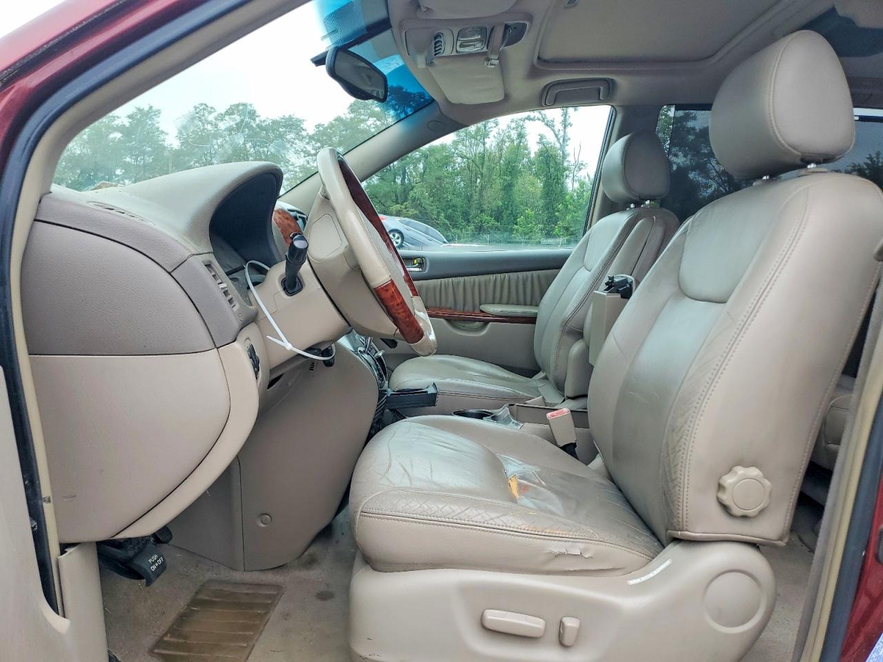 2004 Toyota Sienna Xle Limited 7 Passenger Burgundy vin: 5TDBA22C64S021463