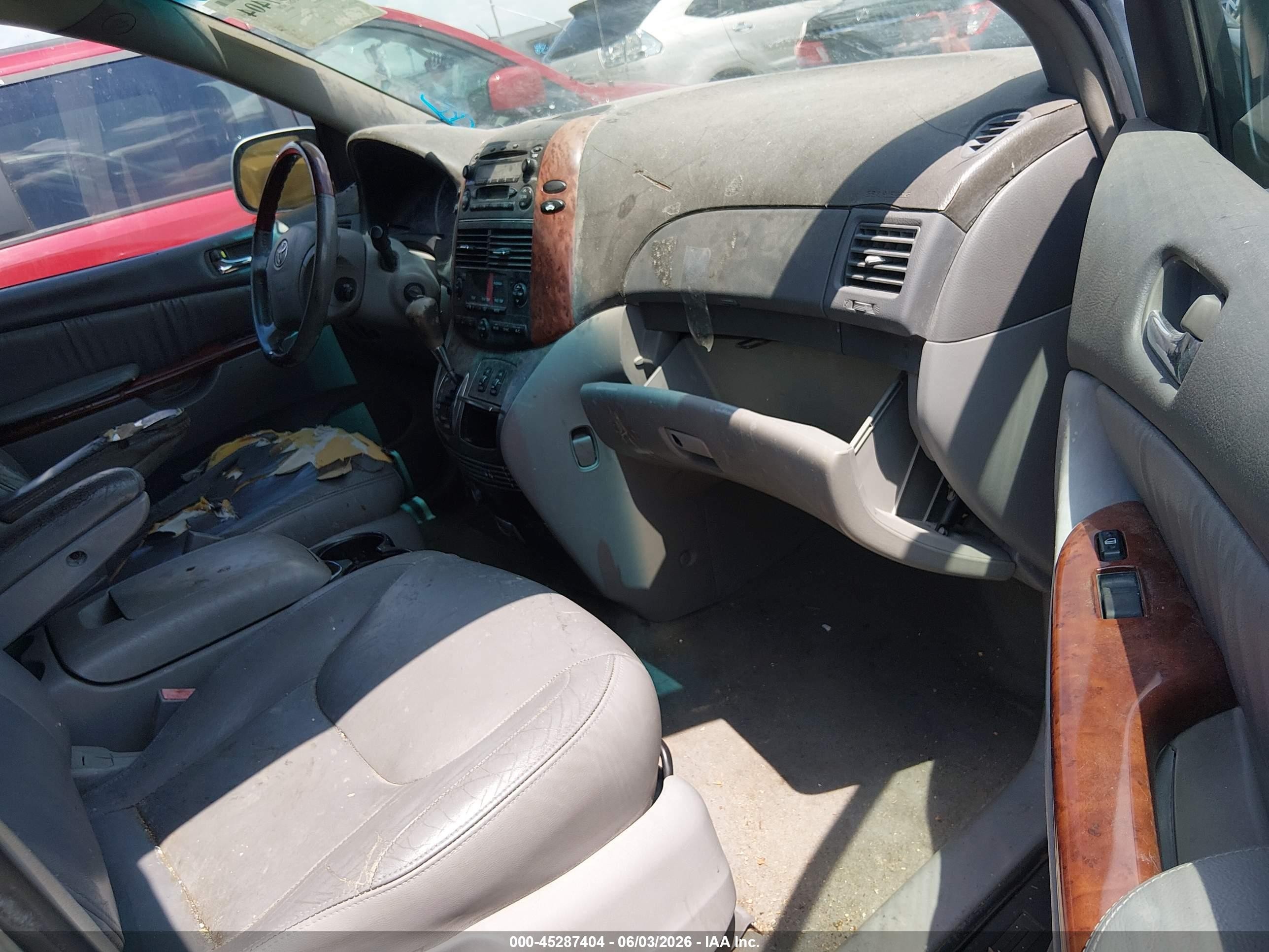 2004 Toyota Sienna Xle Limited Blue vin: 5TDBA22C64S023374