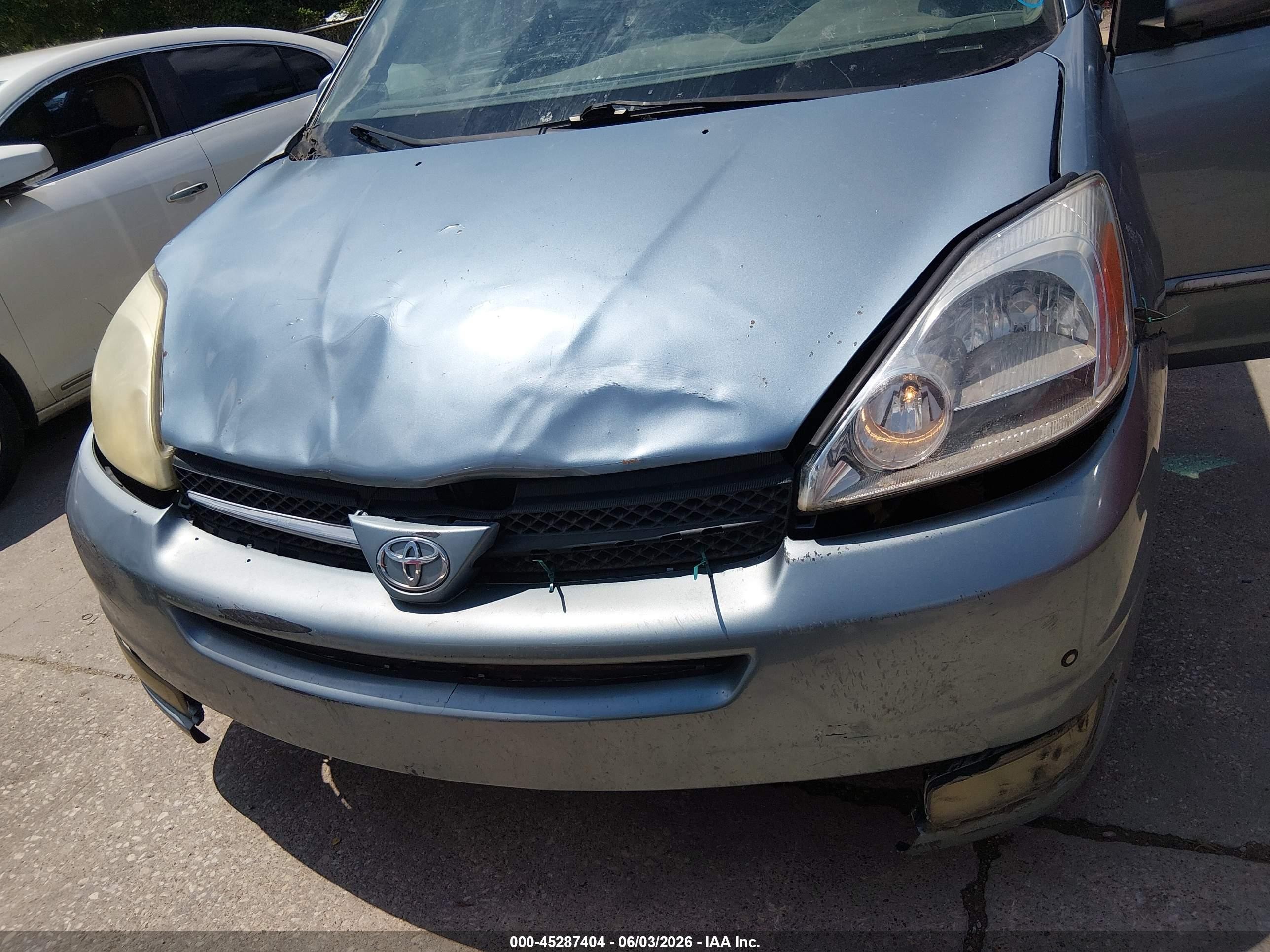 2004 Toyota Sienna Xle Limited Blue vin: 5TDBA22C64S023374