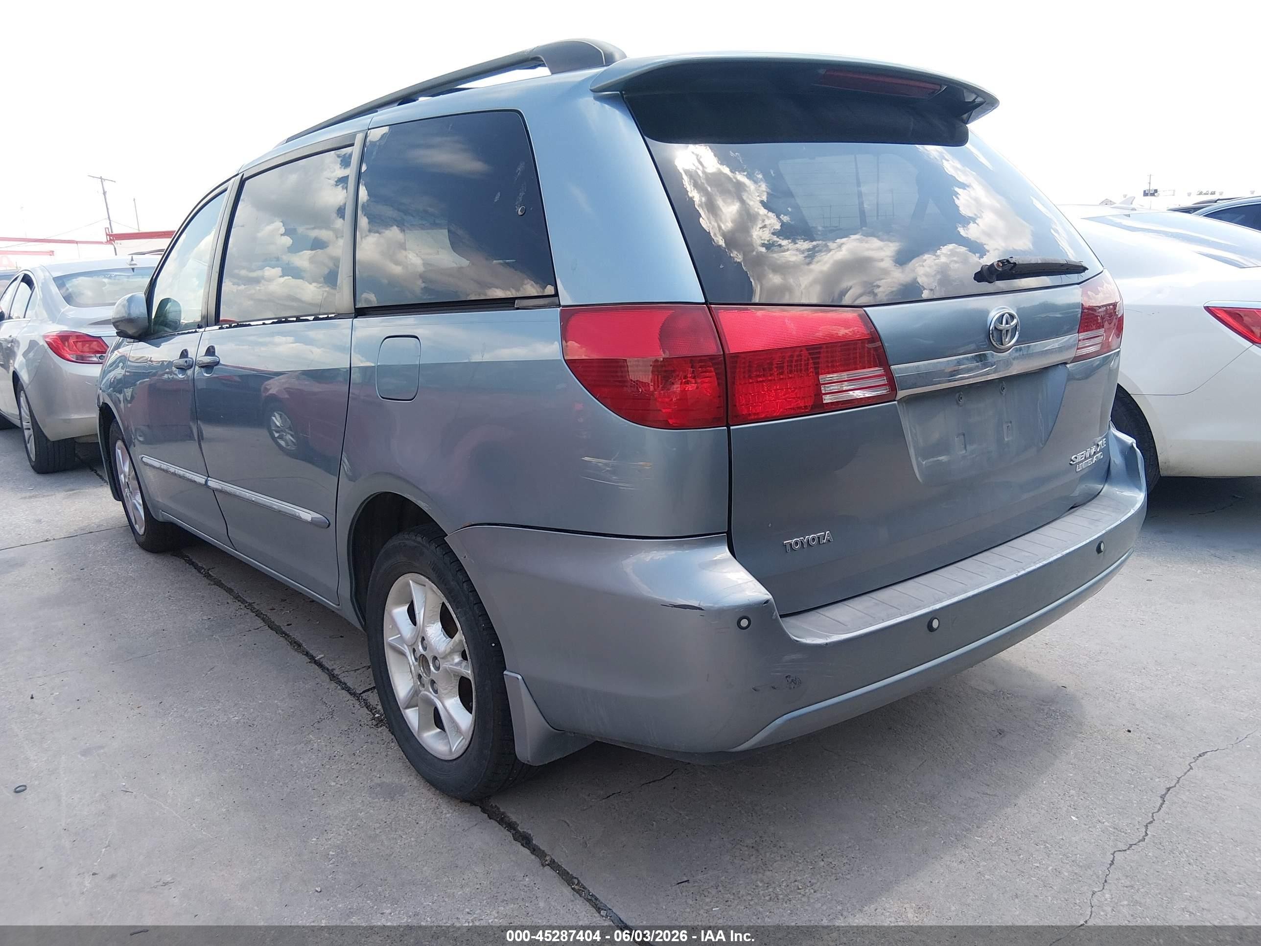 2004 Toyota Sienna Xle Limited Blue vin: 5TDBA22C64S023374