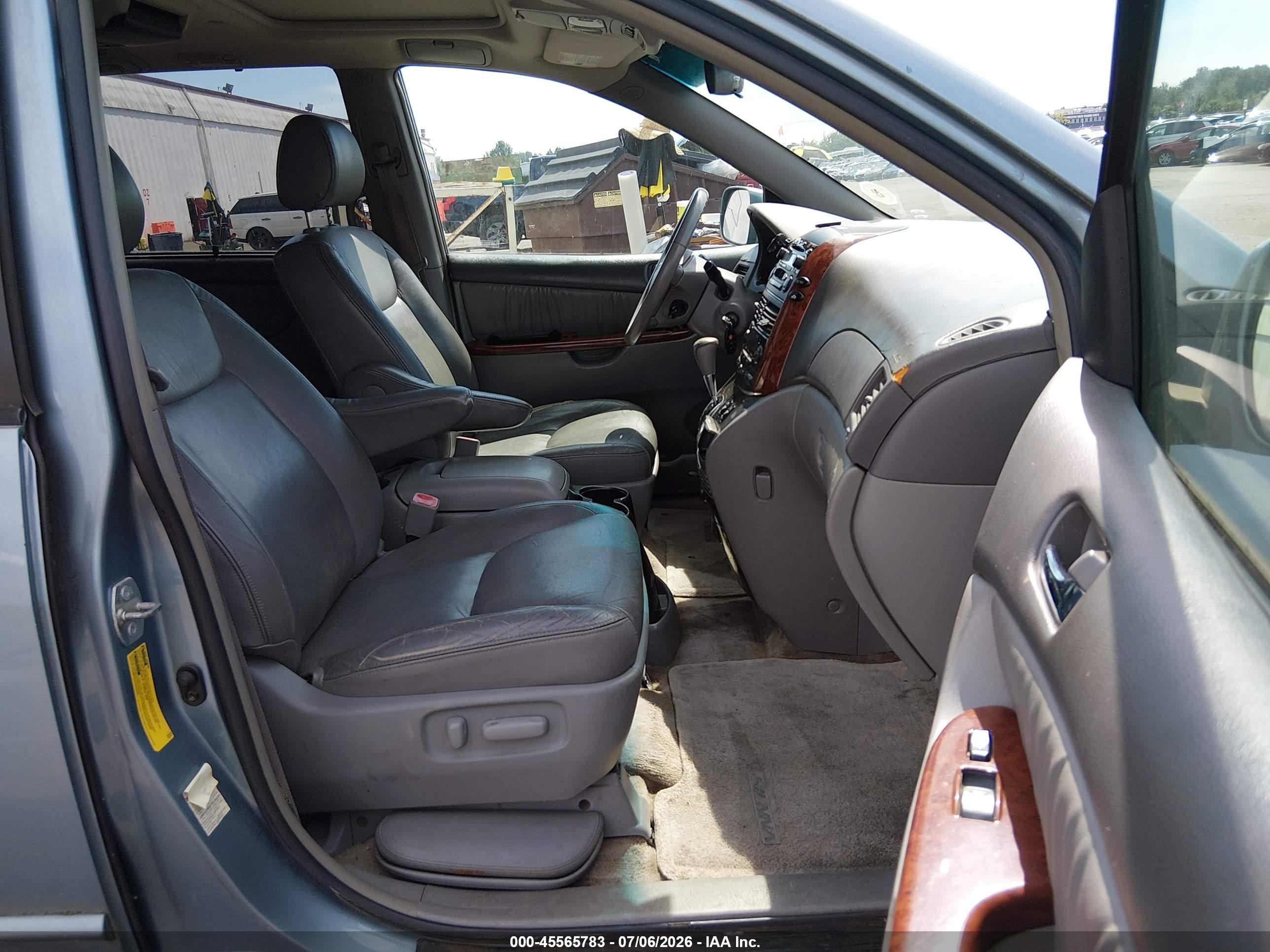 2005 Toyota Sienna Xle Blue vin: 5TDBA22C65S035526
