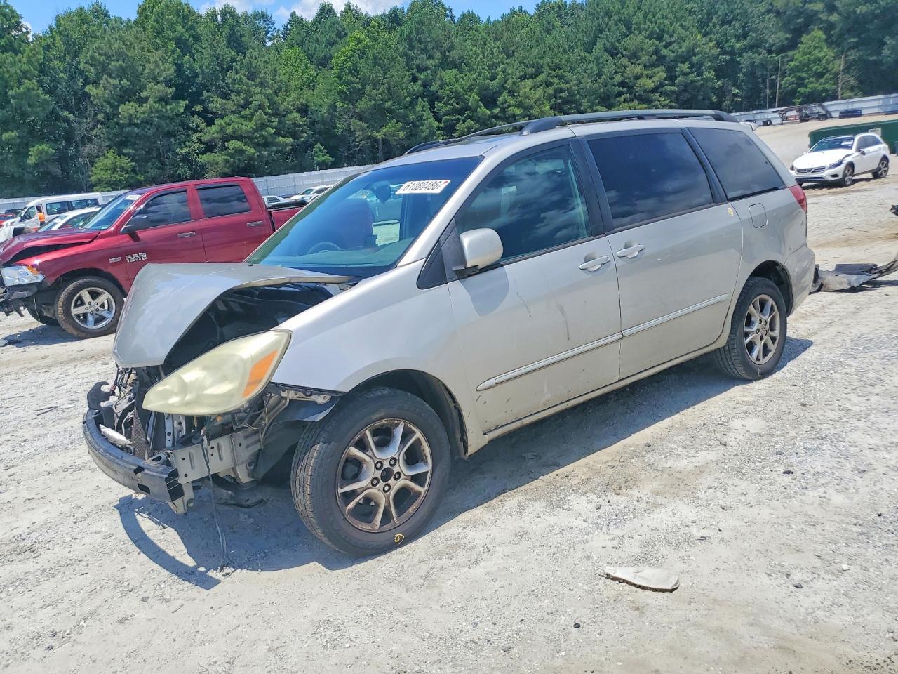 2005 Toyota Sienna Xle Limited 7 Passenger Silver vin: 5TDBA22C65S047739