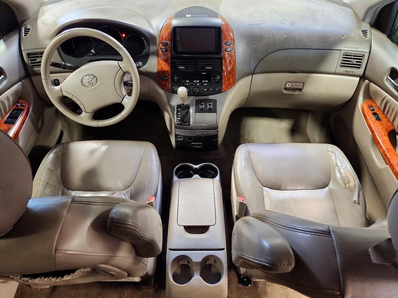 2006 Toyota Sienna Xle 7 Passenger Beige vin: 5TDBA22C66S058225