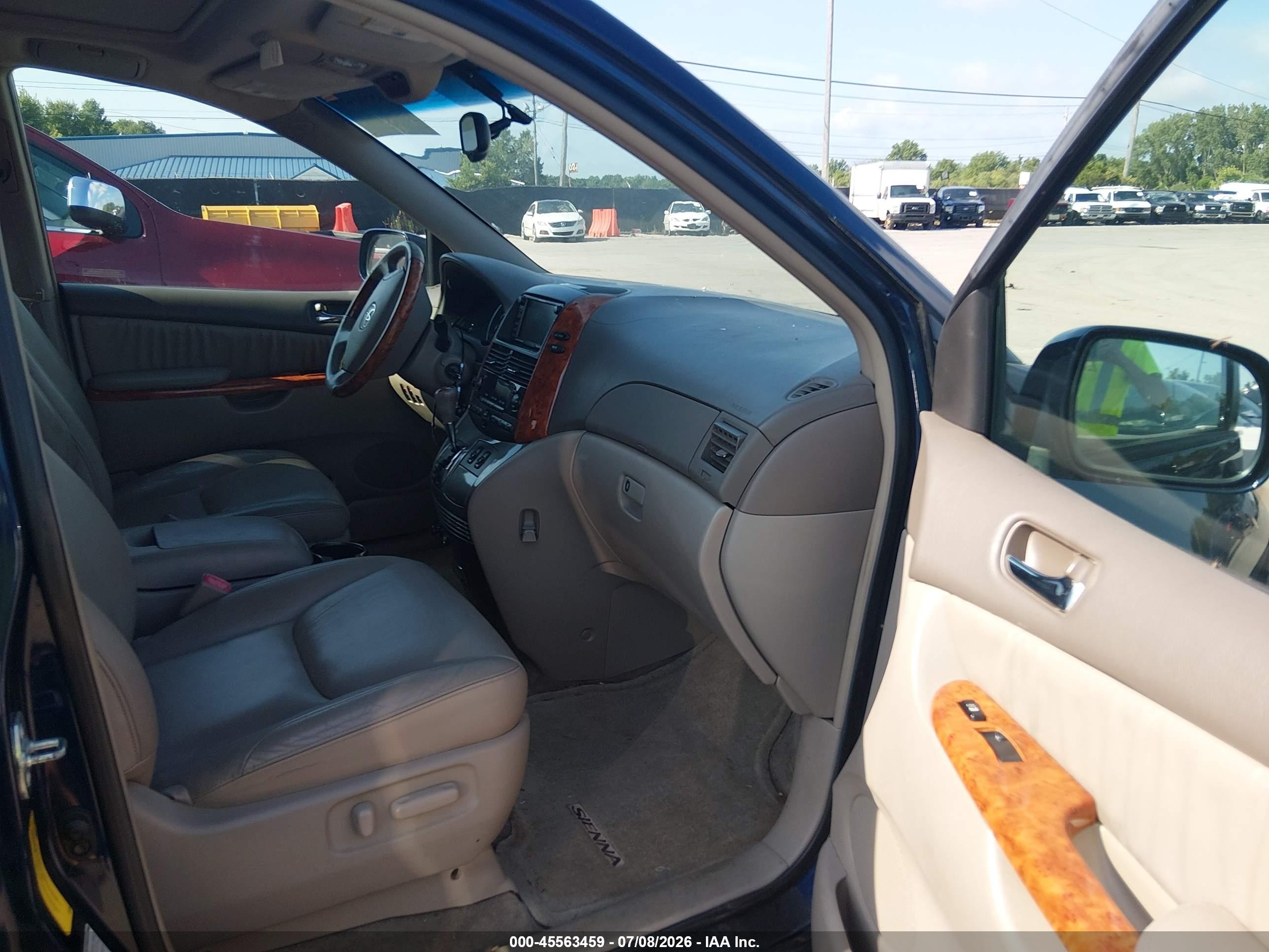 2006 Toyota Sienna Xle Limited Blue vin: 5TDBA22C66S058497