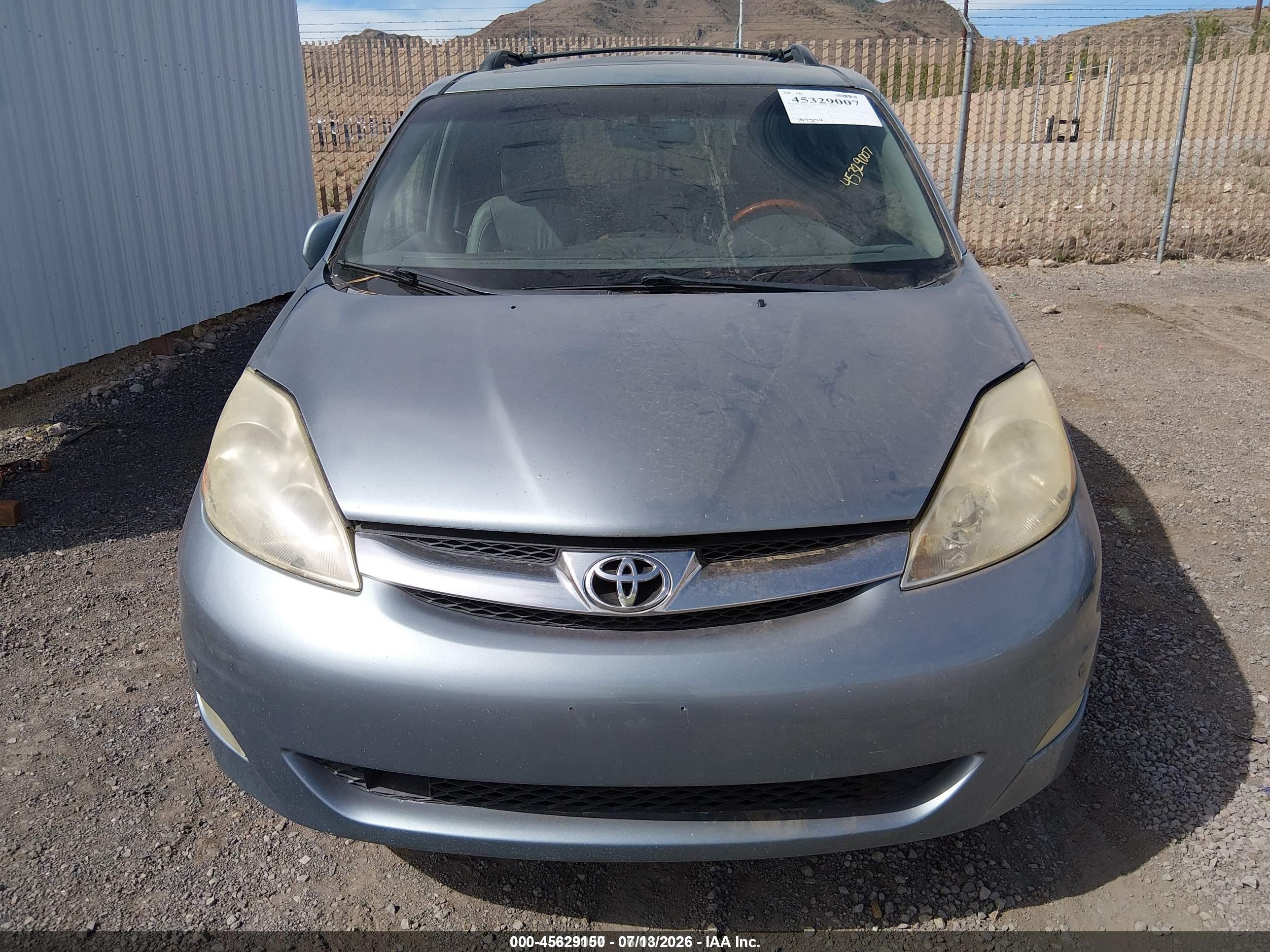 2006 Toyota Sienna Xle Limited Синий vin: 5TDBA22C66S075221