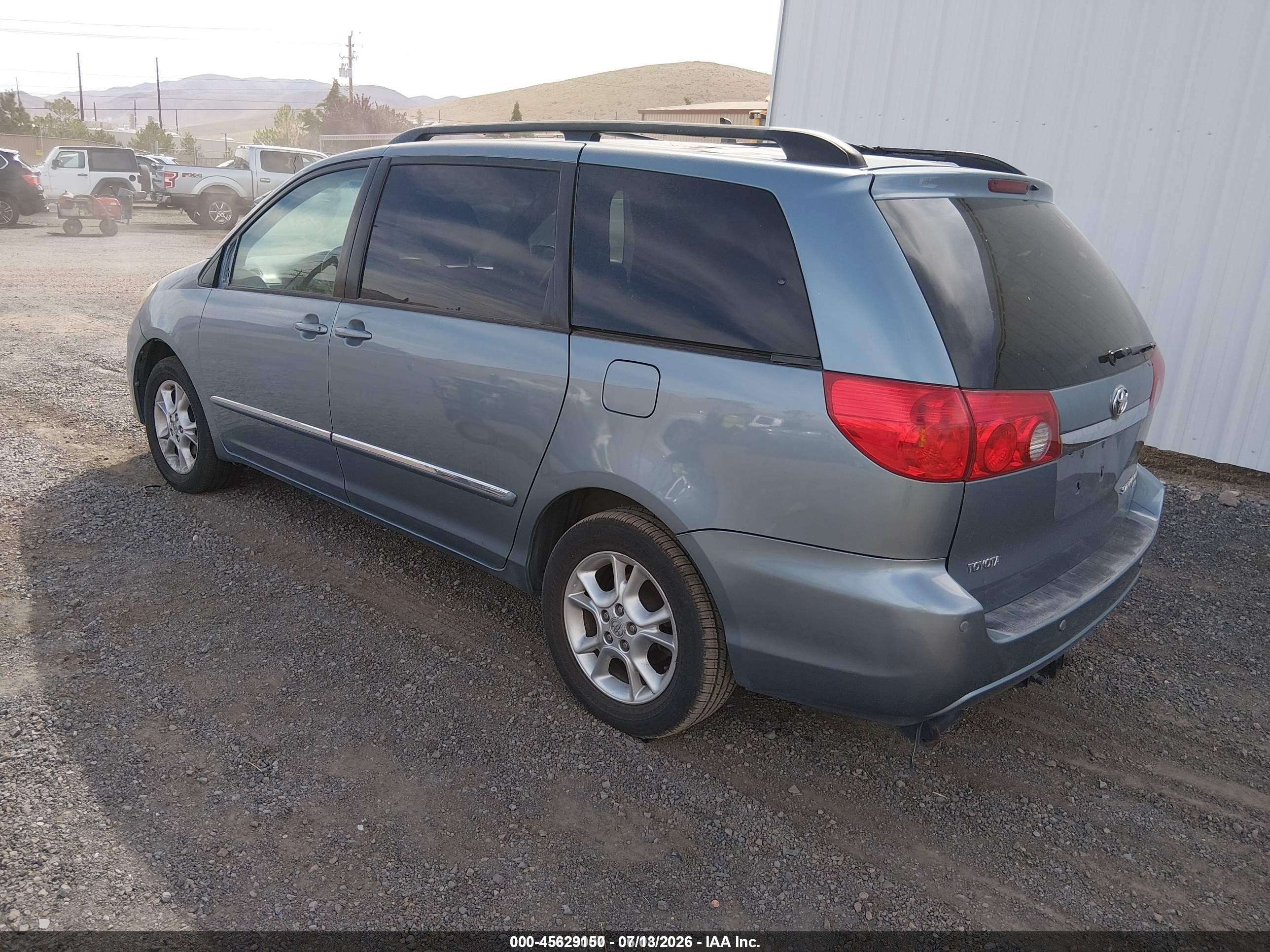 2006 Toyota Sienna Xle Limited Синий vin: 5TDBA22C66S075221